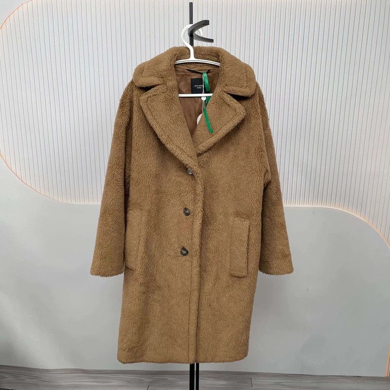 Max Mara Max Mara Teddy Midi Coat Size S / US 4 / IT 40 - 1 Thumbnail