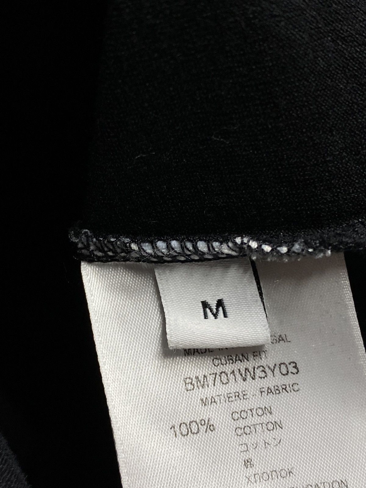 Designer Givenchy Men’s Bogo Black Tee Shirt Medium Preowned Size US M / EU 48-50 / 2 - 6 Thumbnail
