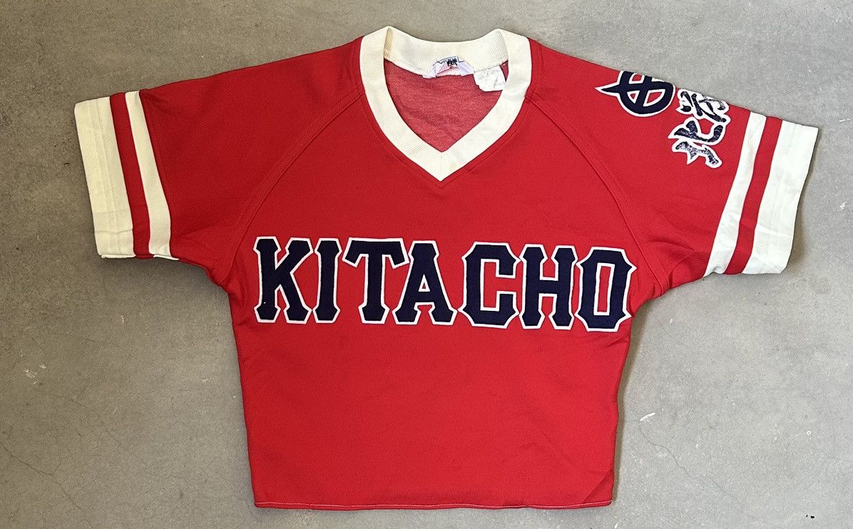 Vintage VINTAGE KITACHO BASEBALL CROPPED JERSEY Size US S / EU 44-46 / 1 - 1 Thumbnail