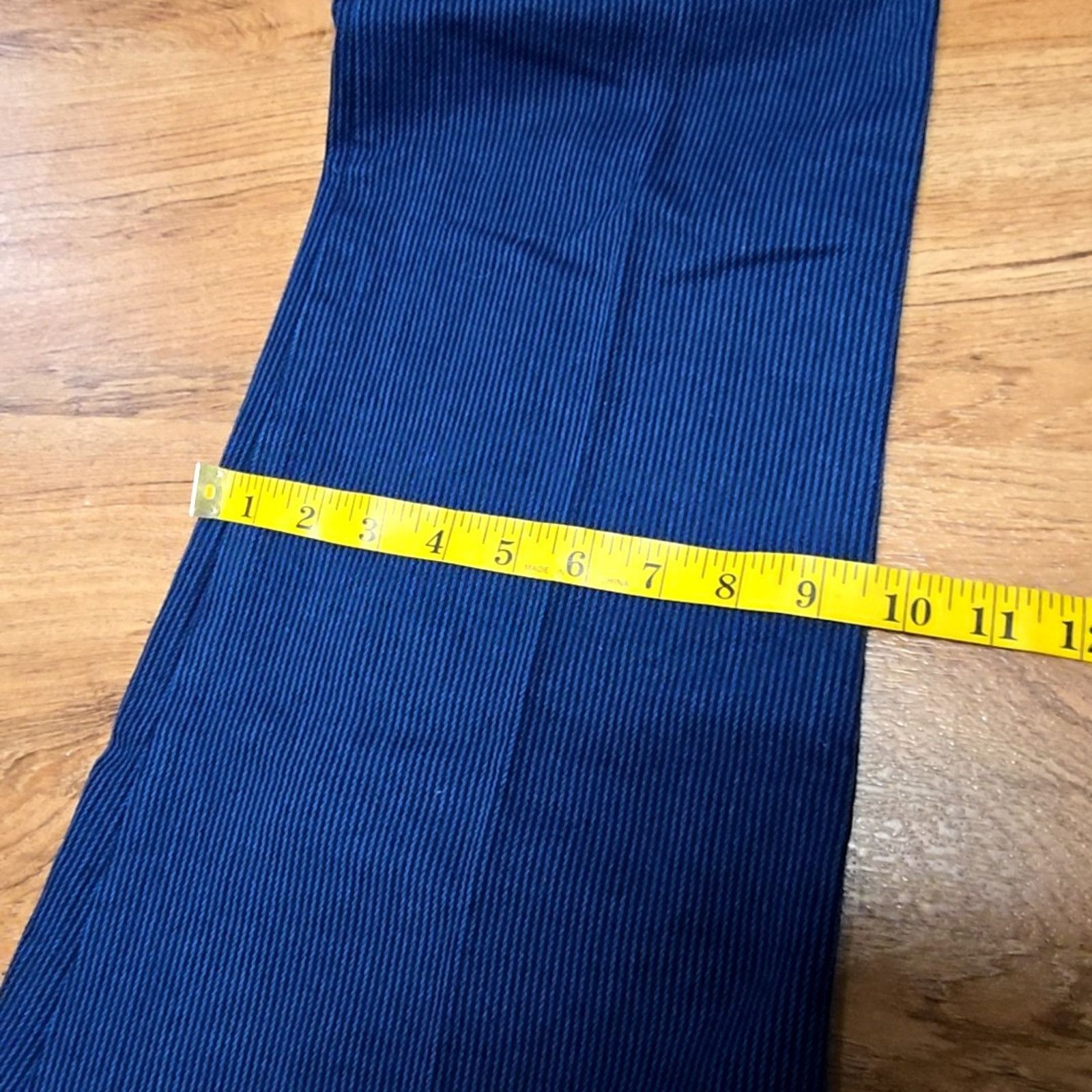 Roper Vintage Pinstriped Jeans Blue High Waist 80s Womens 15 Size 36" / US 14 / IT 50 - 15 Thumbnail