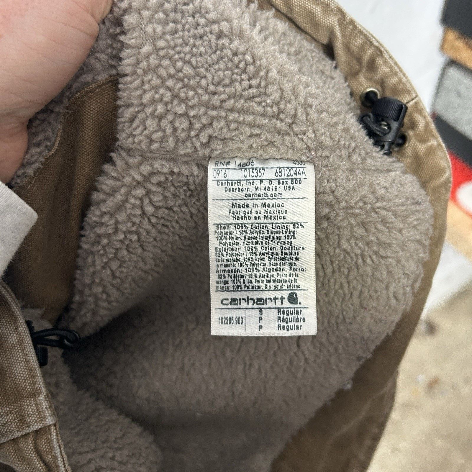 Carhartt Carhartt Sherpa-Lined Bartlett Hooded Jacket “Brown” Size US S / EU 44-46 / 1 - 15 Thumbnail