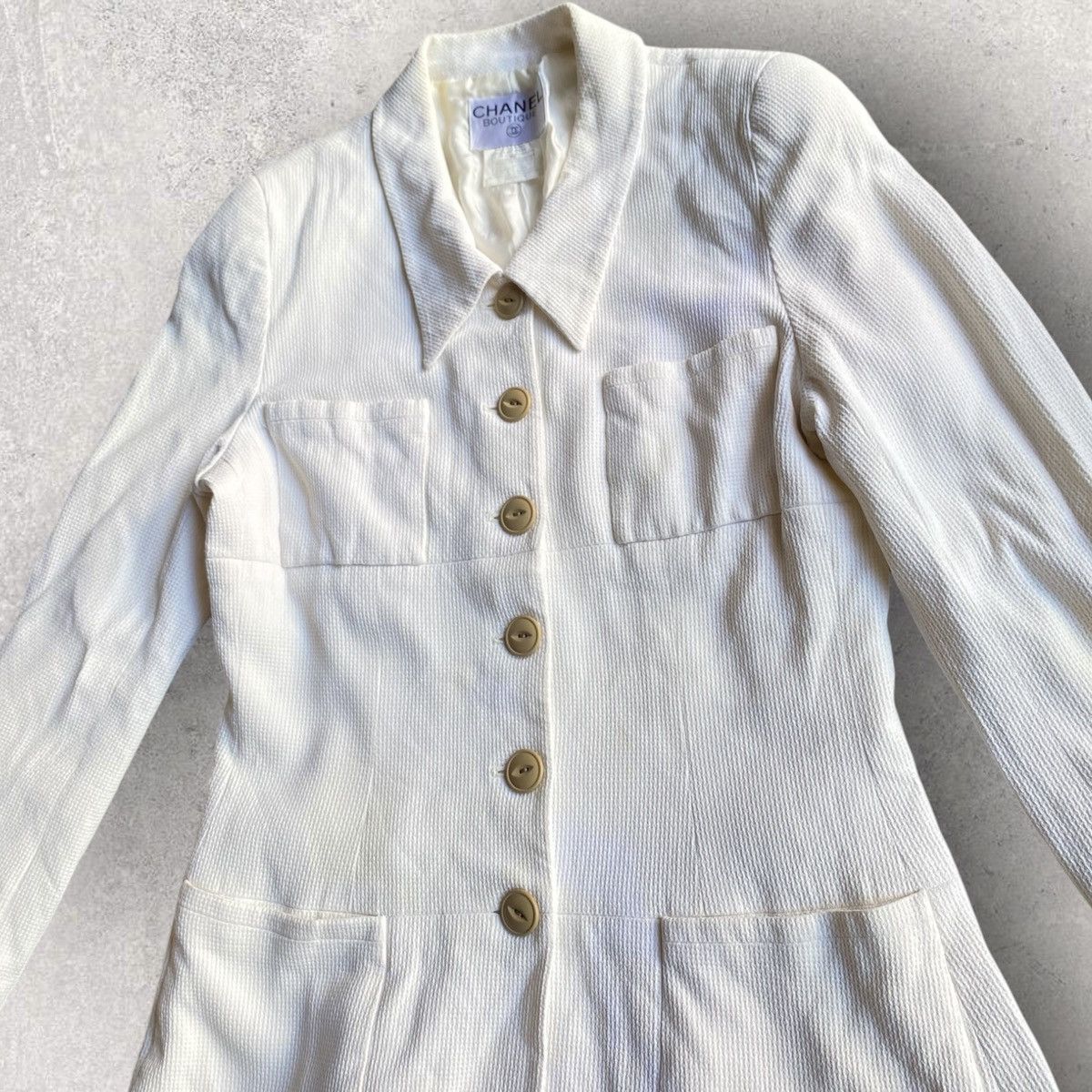 Chanel Vintage Cruise 1996 Rayon Blend Jacket Size M / US 6-8 / IT 42-44 - 3 Thumbnail