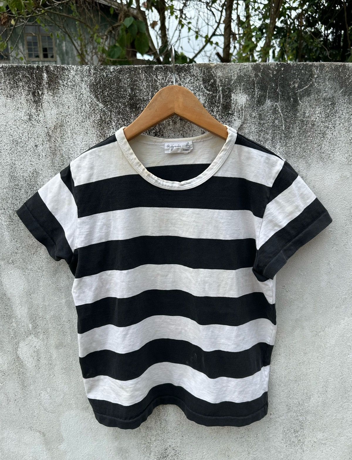 agnes b. Vintage Agnes B striped tshirt Size S / US 4 / IT 40 - 1 Thumbnail