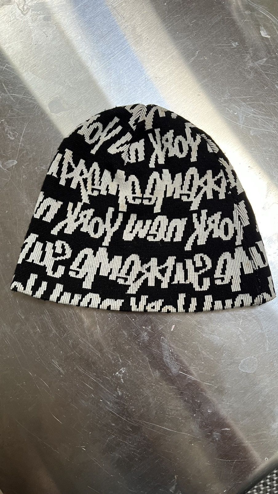 Supreme Vintage 2001 Supreme Fat Tip Beanie Size ONE SIZE - 1 Thumbnail
