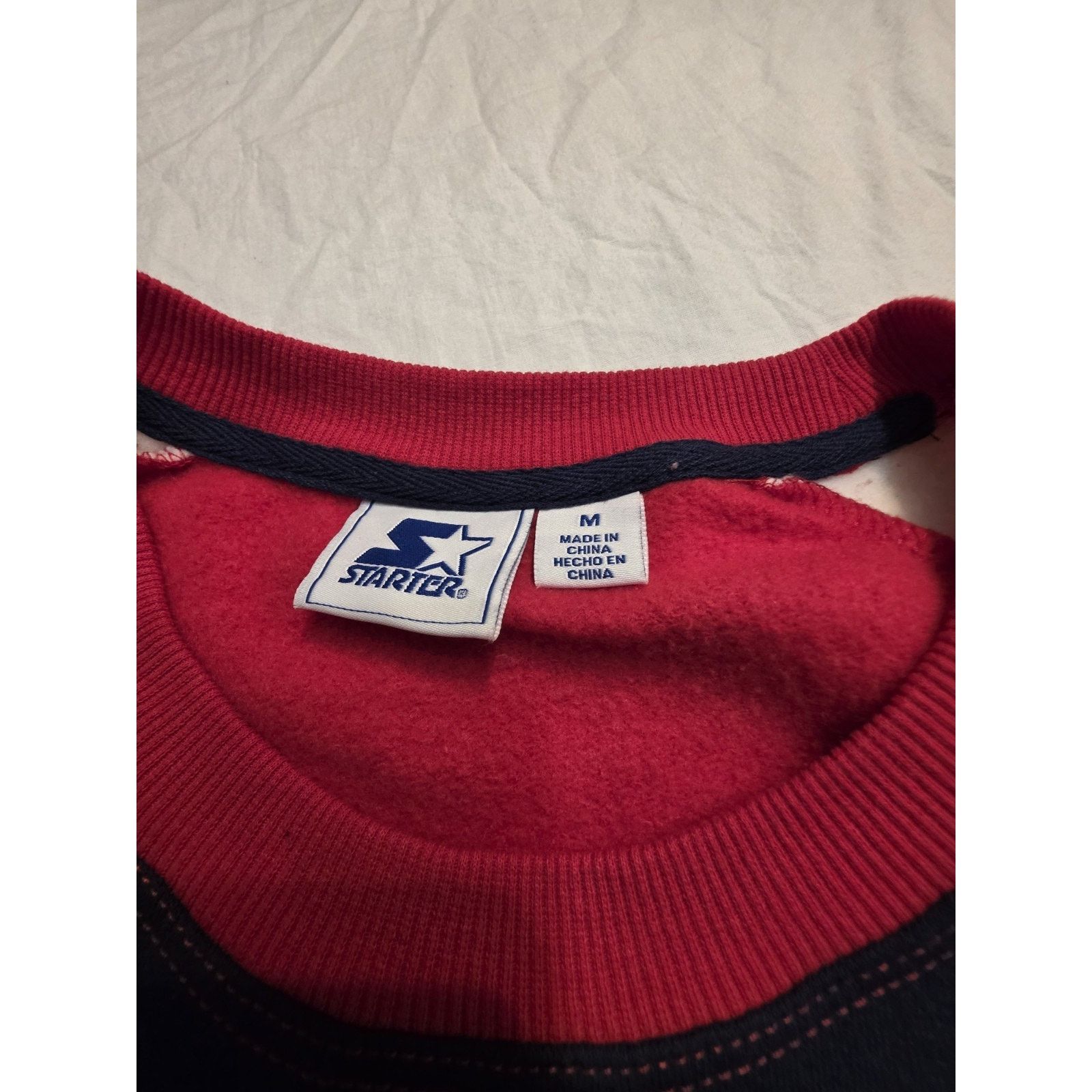 Starter Boston Red Sox Starter Men's Size Medium Longsleeve Crewneck Size US M / EU 48-50 / 2 - 6 Thumbnail