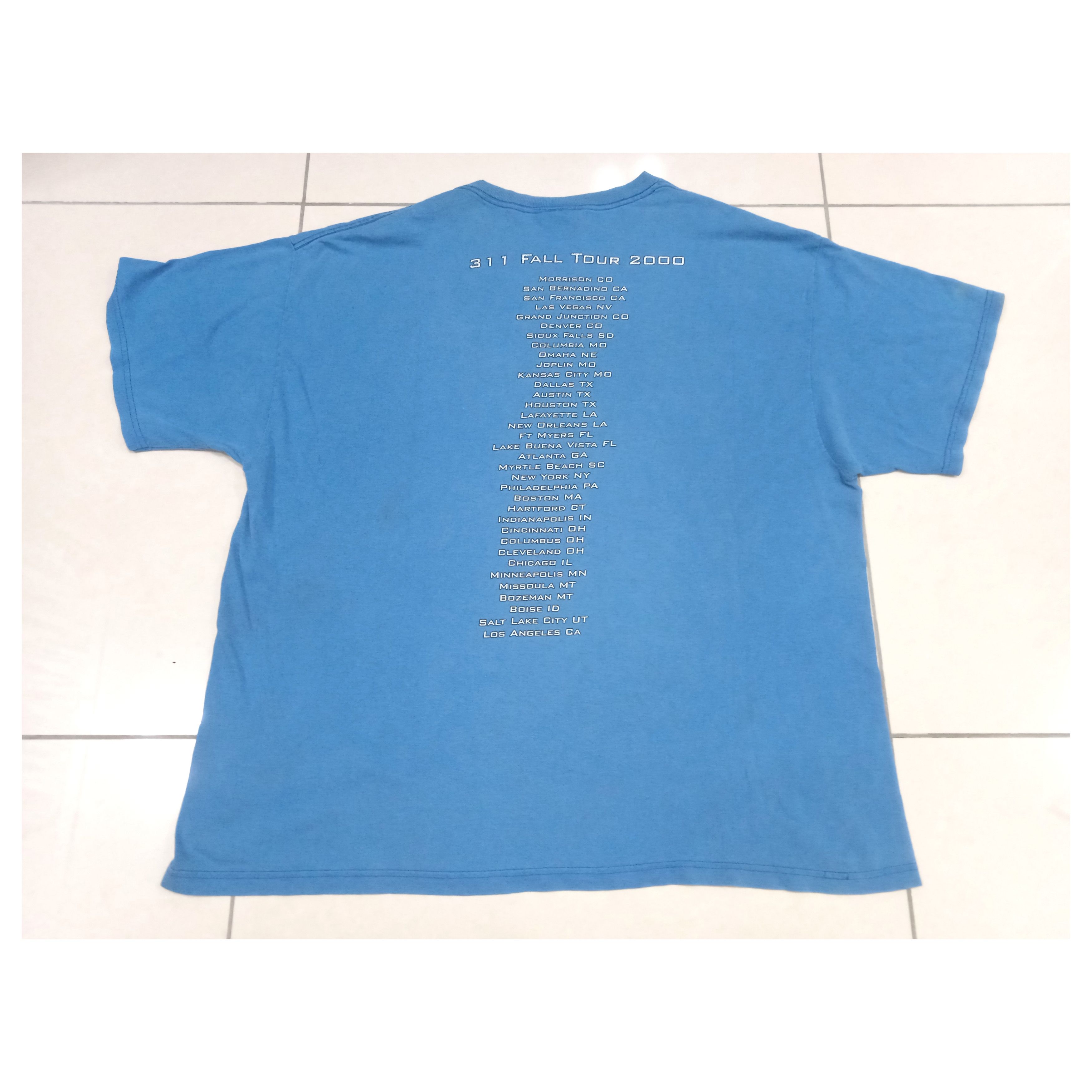 Vintage Vintage 311 2000 Tour T-Shirt Rock XXL Size US XXL / EU 58 / 5 - 2 Thumbnail