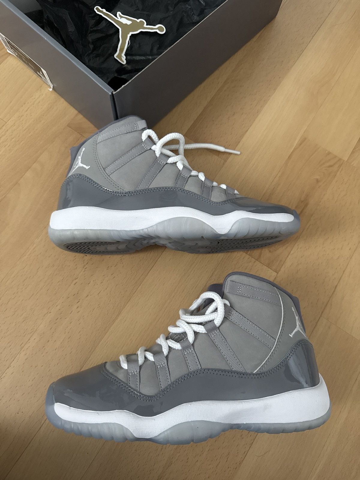 Jordan Brand Air Jordan 11 Retro 'Cool Grey' 2021 sz 5.5y Size US 5.5 / IT 35.5 - 4 Thumbnail