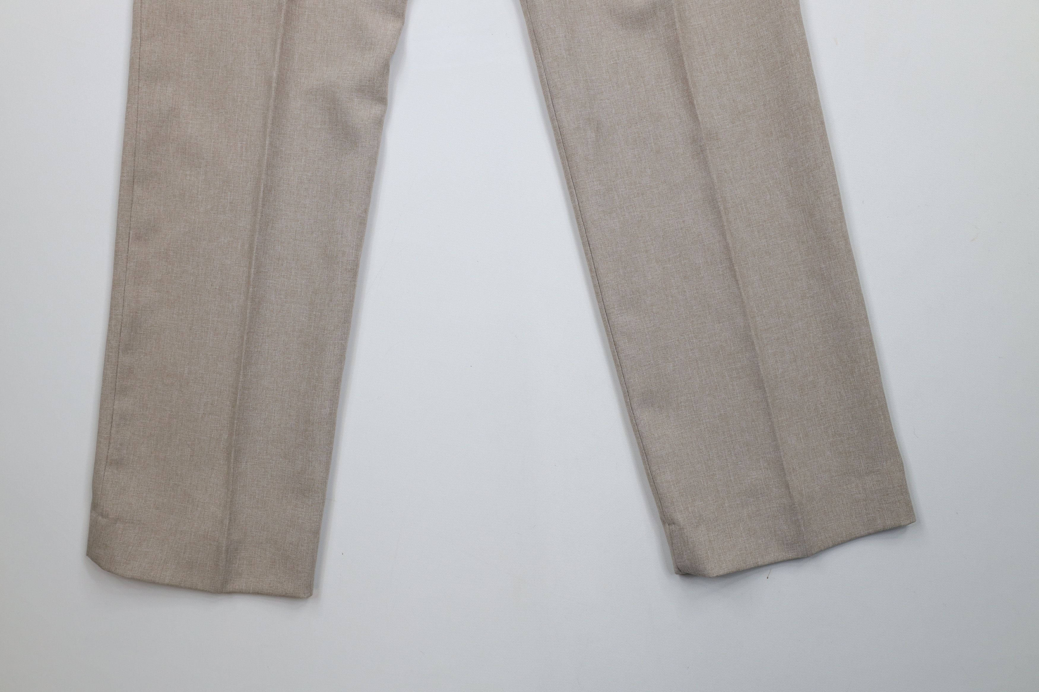 Vintage Vintage 70s Streetwear Wide Leg Chino Pants Oatmeal Brown Size US 30 / EU 46 - 13 Thumbnail