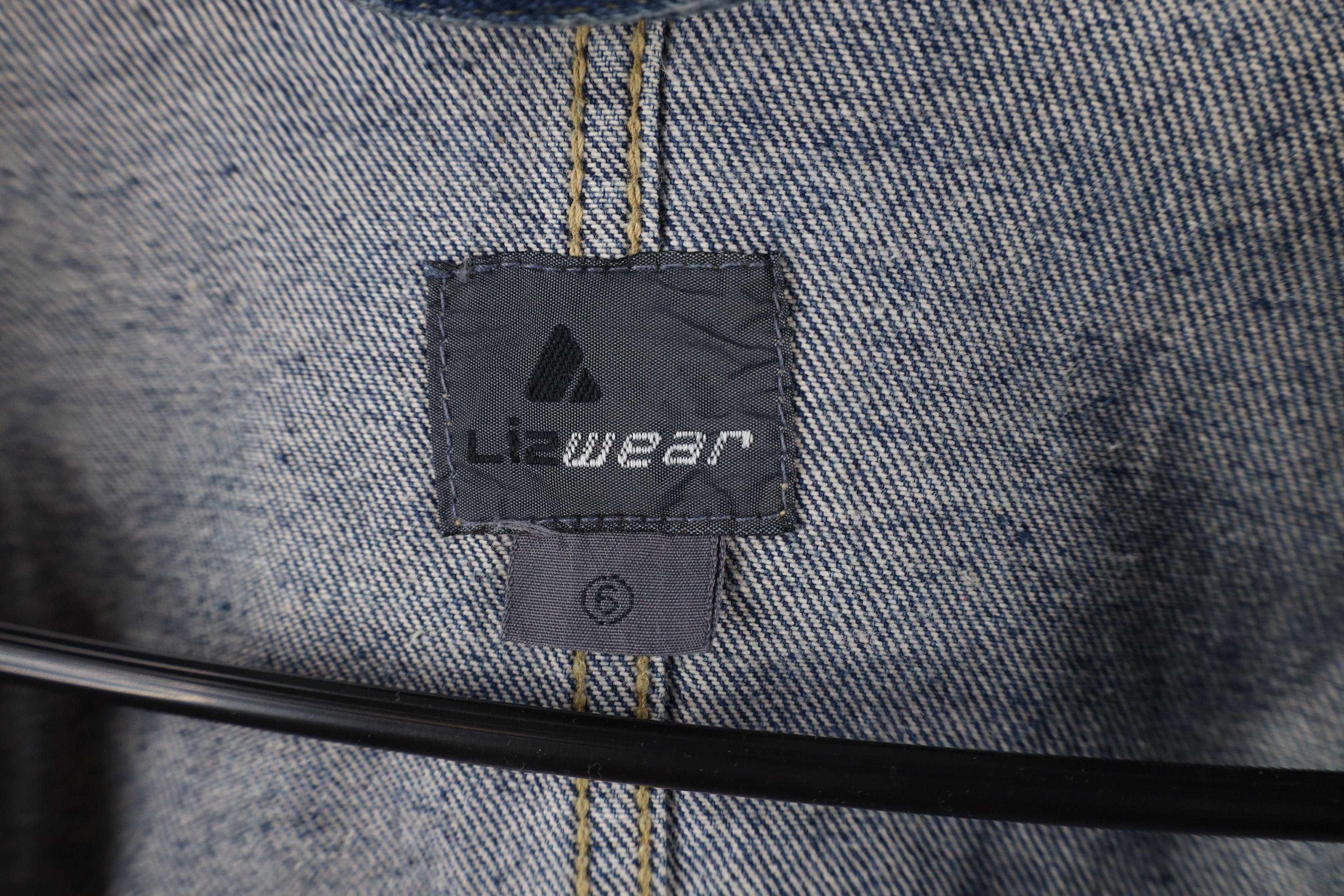 Vintage Vintage 90s Streetwear Denim Jean Blazer Jacket Blue Cotton Size M / US 6-8 / IT 42-44 - 8 Thumbnail