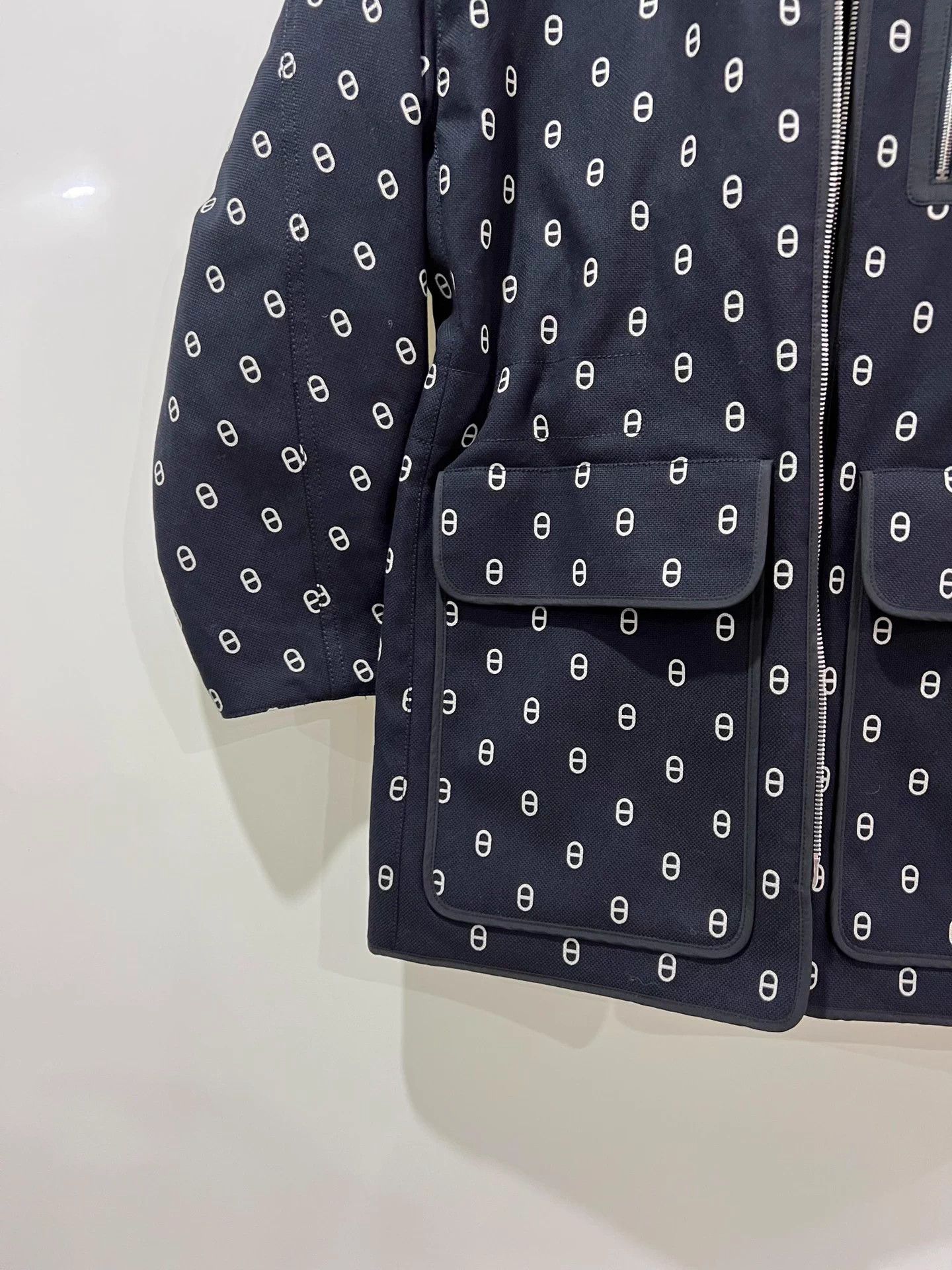 Hermes Hermes new pig nose 2-sided quilted cotton jacket Size XS / US 0-2 / IT 36-38 - 5 Thumbnail