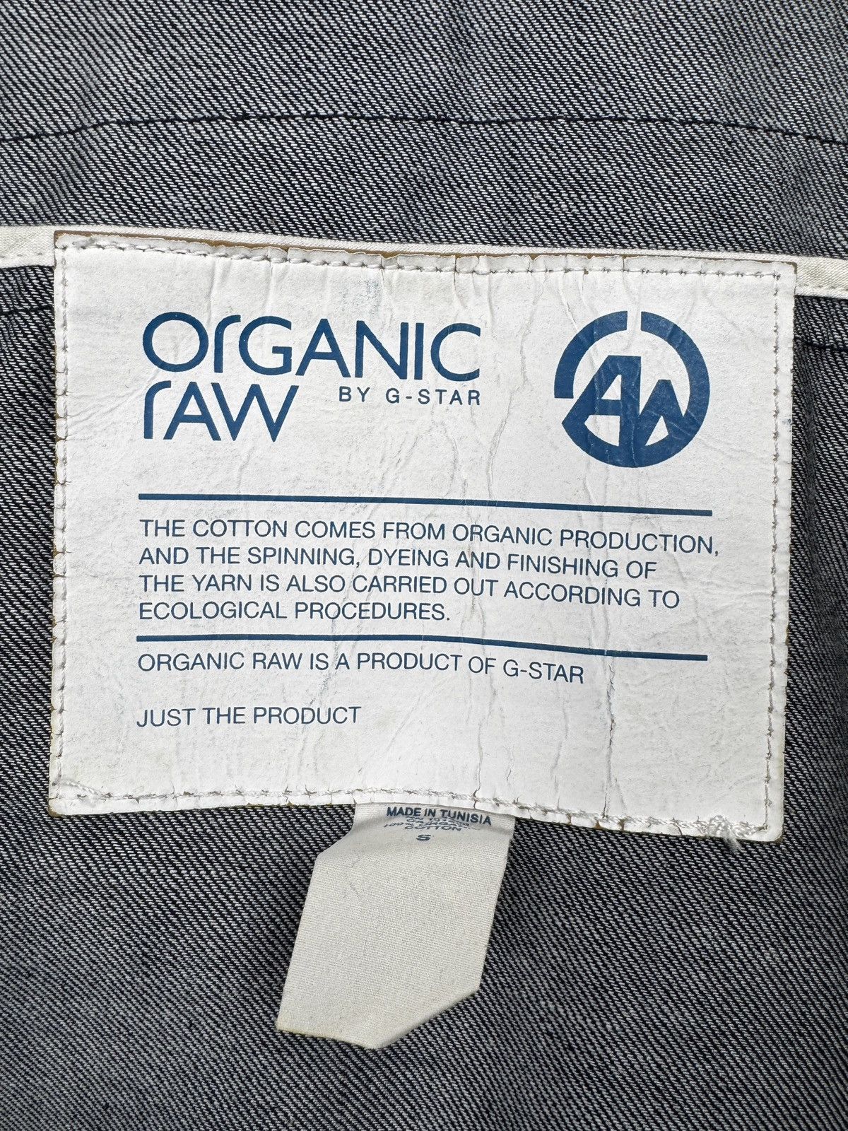 G-Star G-STAR ORGANIC Raw Alcatraz Denim Jacket Coat size S Size US S / EU 44-46 / 1 - 14 Thumbnail