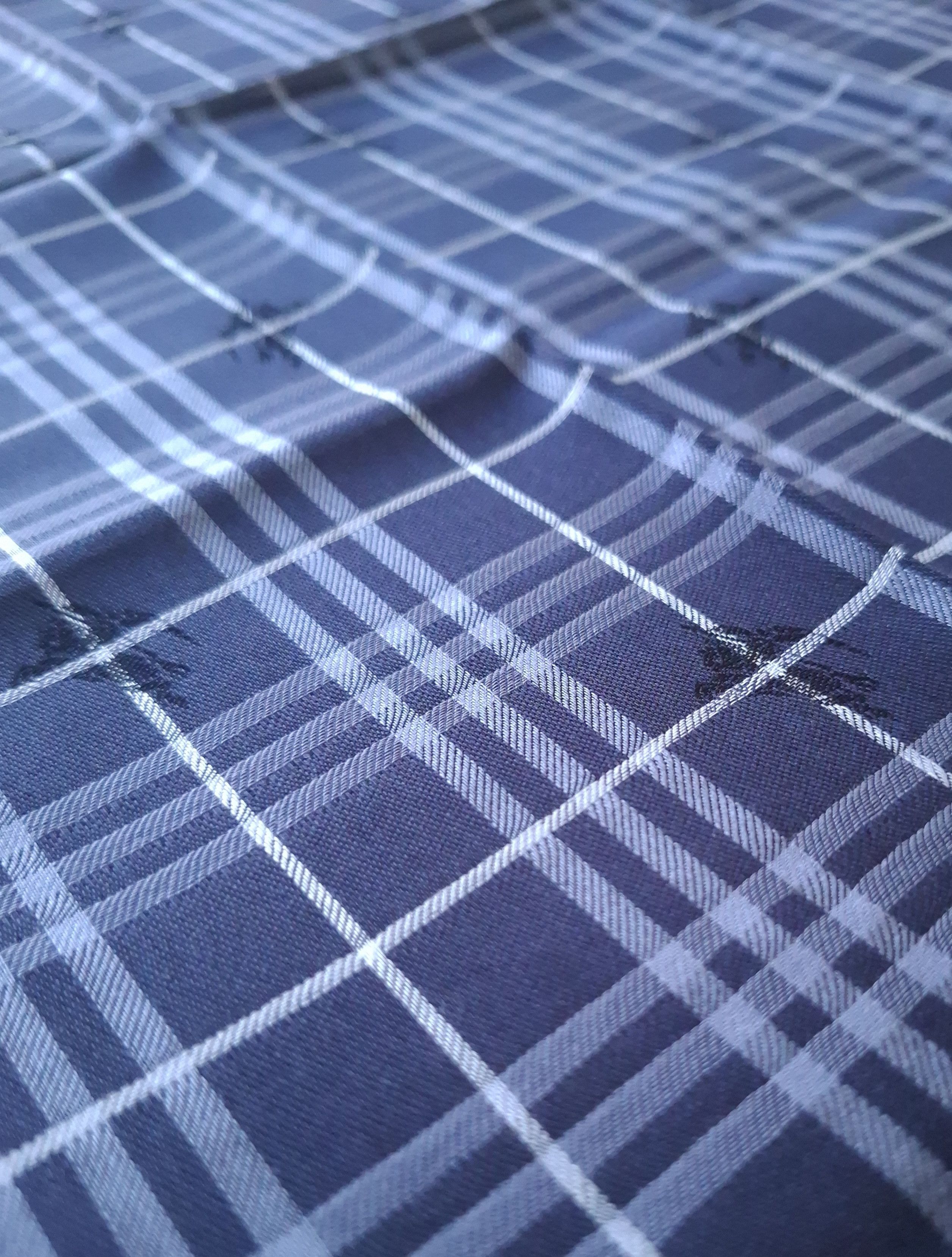 Burberry × Vintage NEW Burberry bandana handkerchief Navy Blue Nova Check Size ONE SIZE - 4 Thumbnail