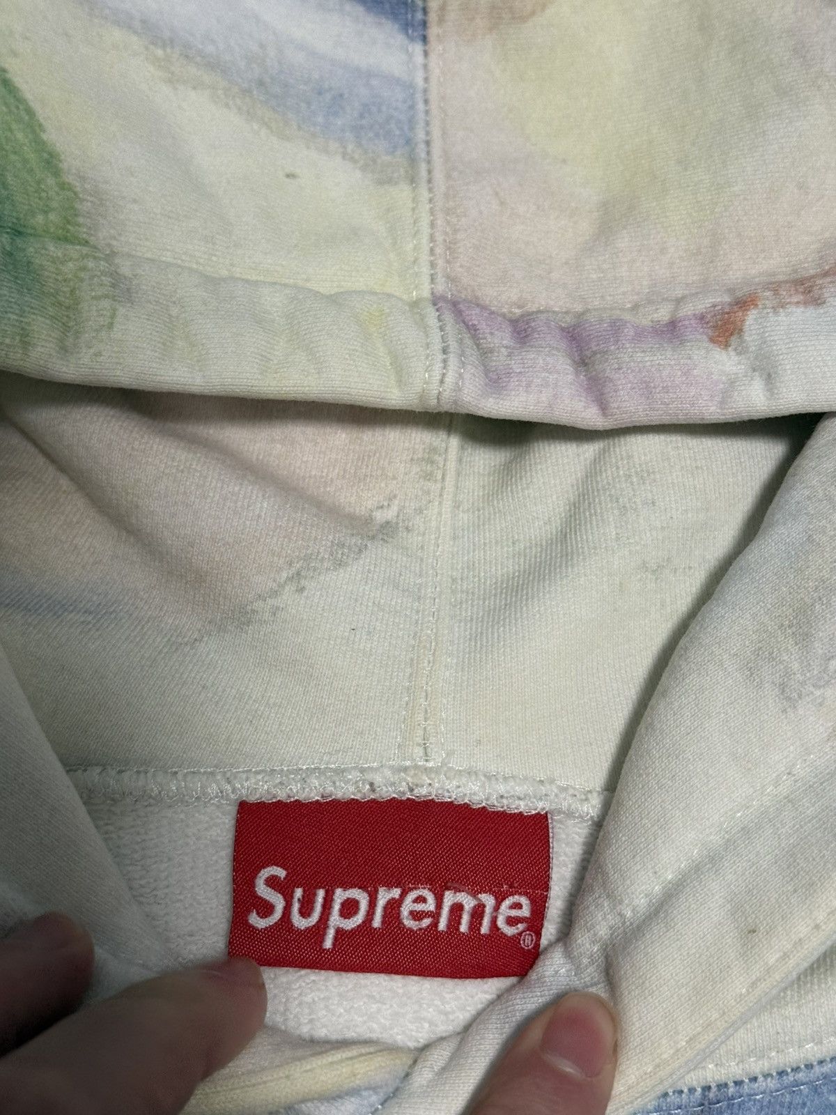 Supreme Supreme ss18 landscape sweatshirts hoodie hood Size US L / EU 52-54 / 3 - 4 Thumbnail