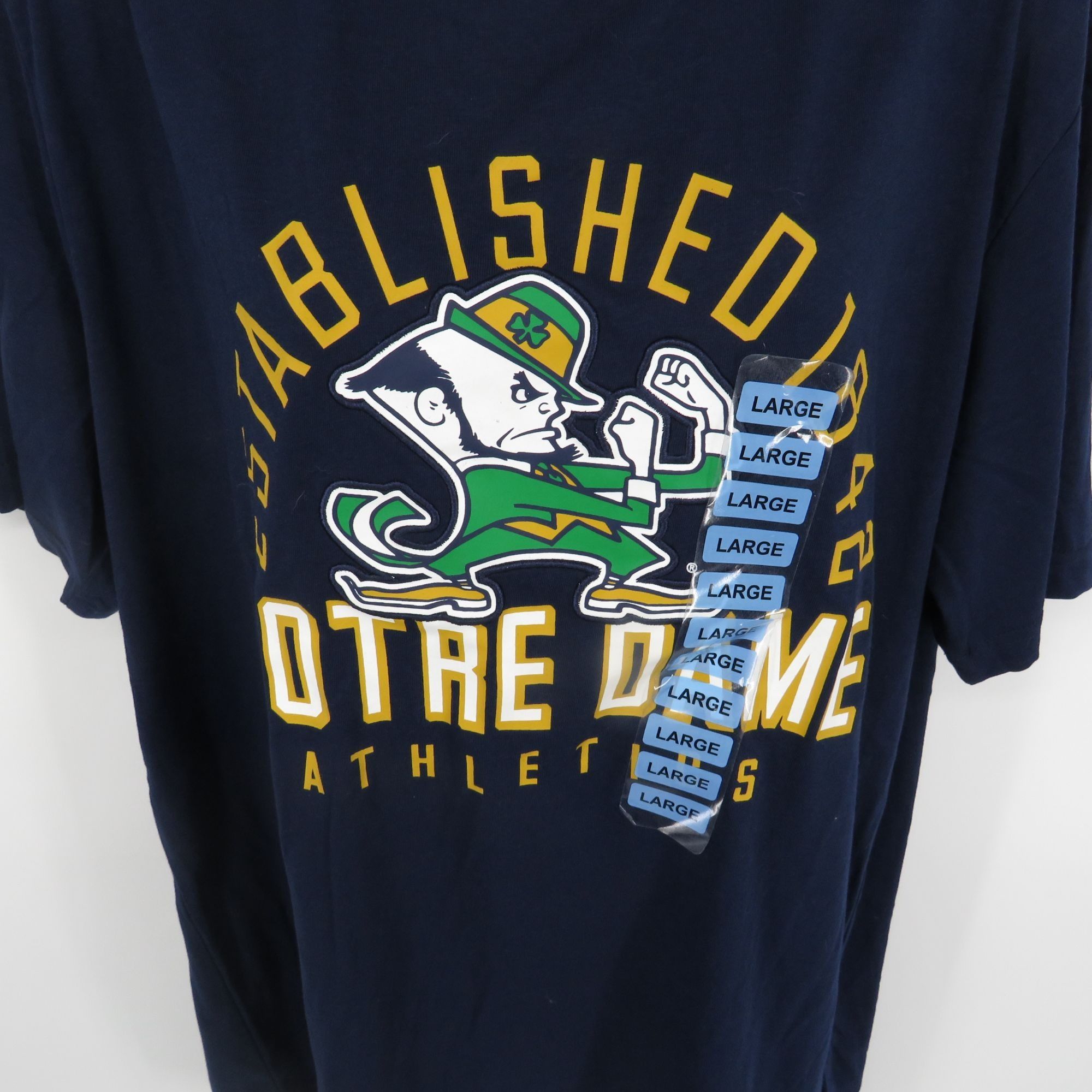 Other Notre Dame Fighting Irish Navy Blue Graphic T-Shirt Large NW Size US L / EU 52-54 / 3 - 3 Thumbnail