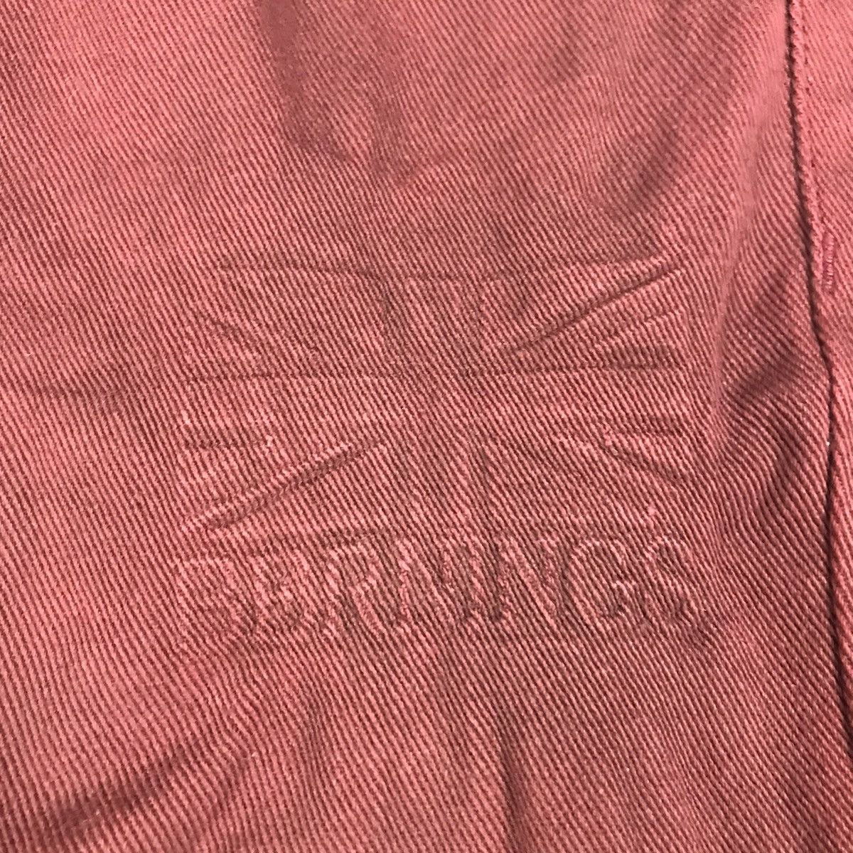 If Six Was Nine × Japanese Brand × Seditionaries BERNINGS SHO DARK RED PUNK PANTS Size US 31 - 9 Thumbnail