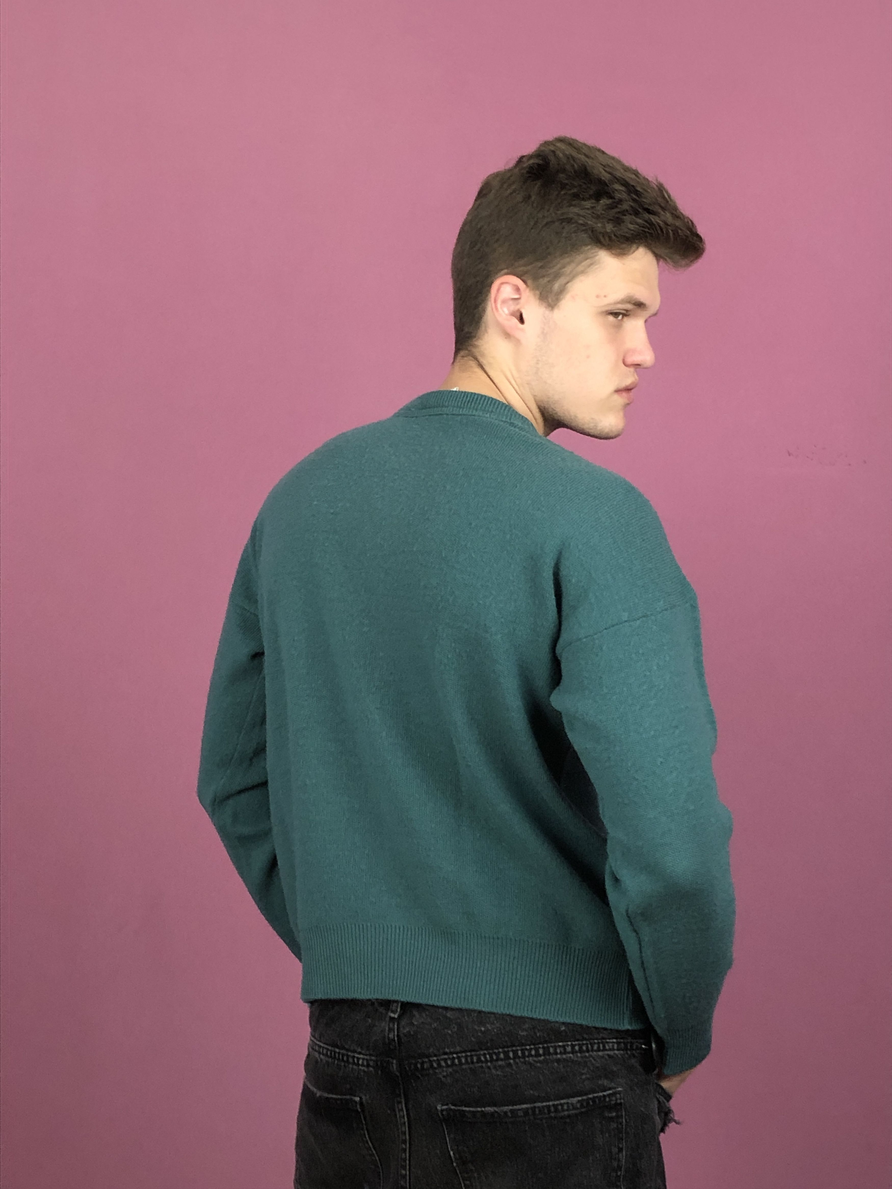 Lacoste × Vintage 90s Lacoste Vintage Men's Sweater - M Size US M / EU 48-50 / 2 - 3 Thumbnail