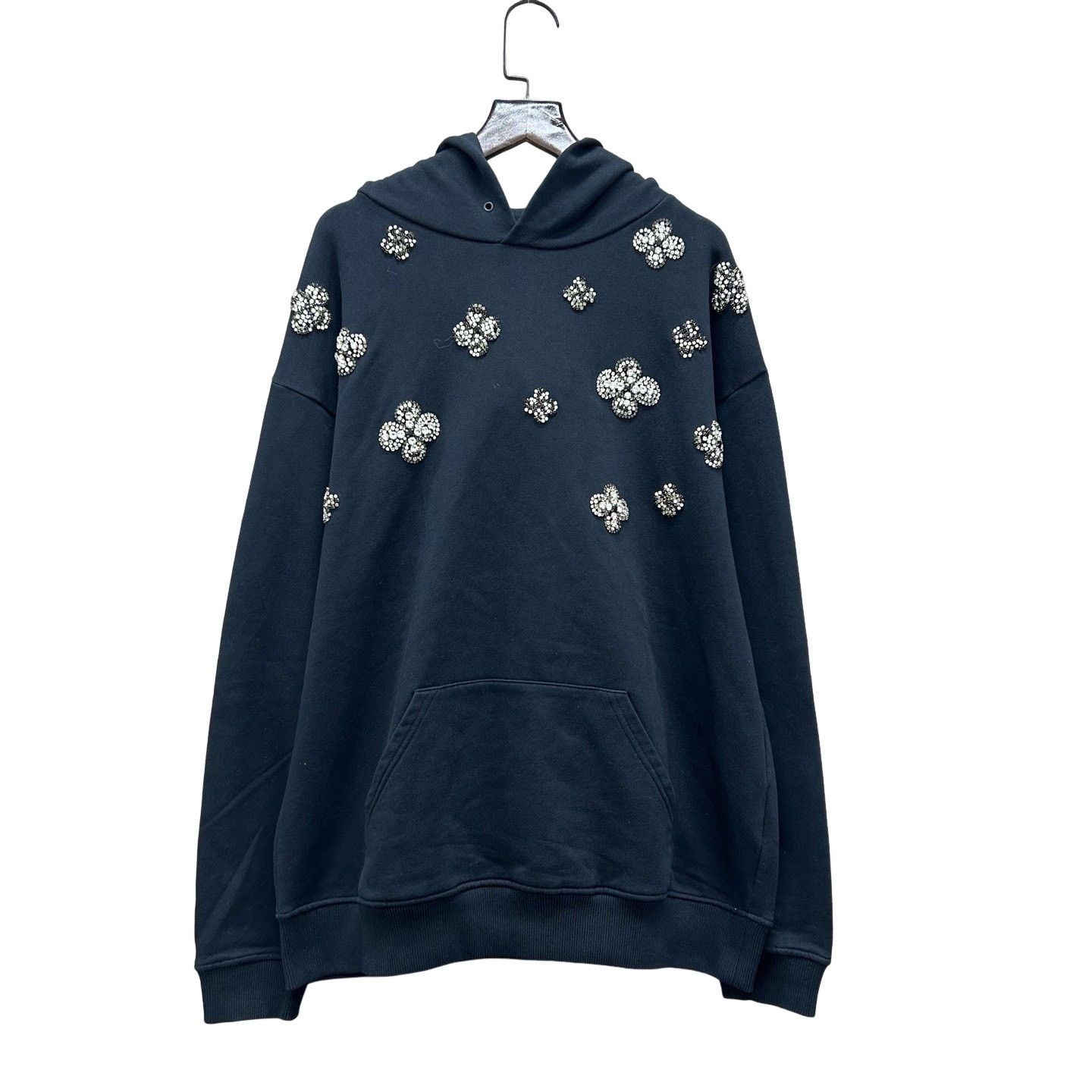 Givenchy Givenchy Rhinestone Clover Hoodie Size XL Size US XL / EU 56 / 4 - 1 Thumbnail