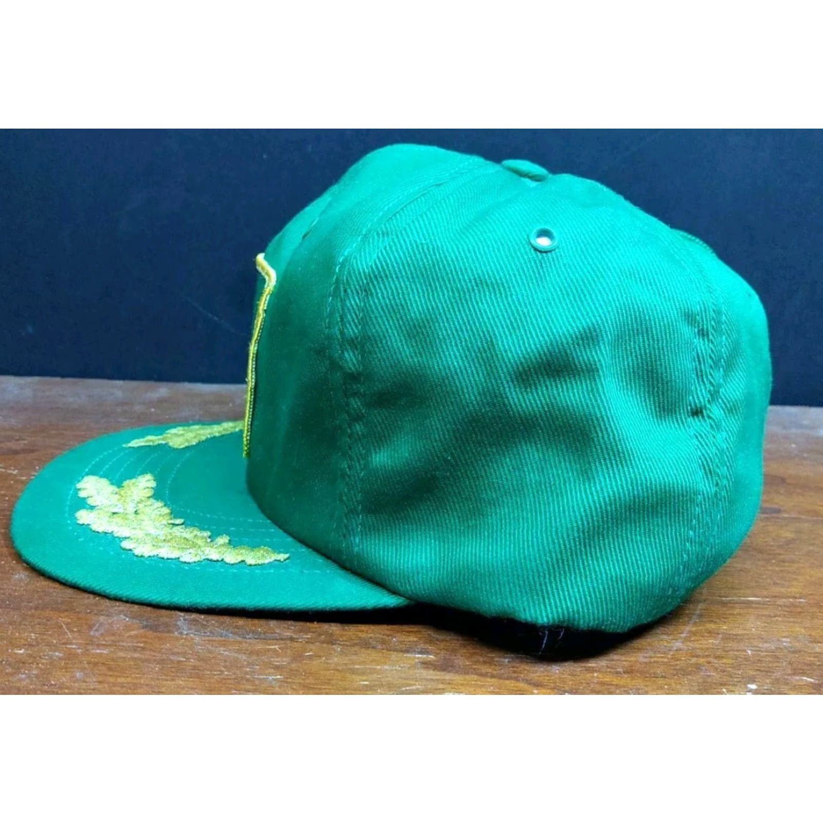 John Deere VINTAGE Swingster John Deere Green Hat Cap Big Patch Trucker Snapback USA Farm 70s 80s Unisex Adults Hat Size ONE SIZE - 6 Thumbnail
