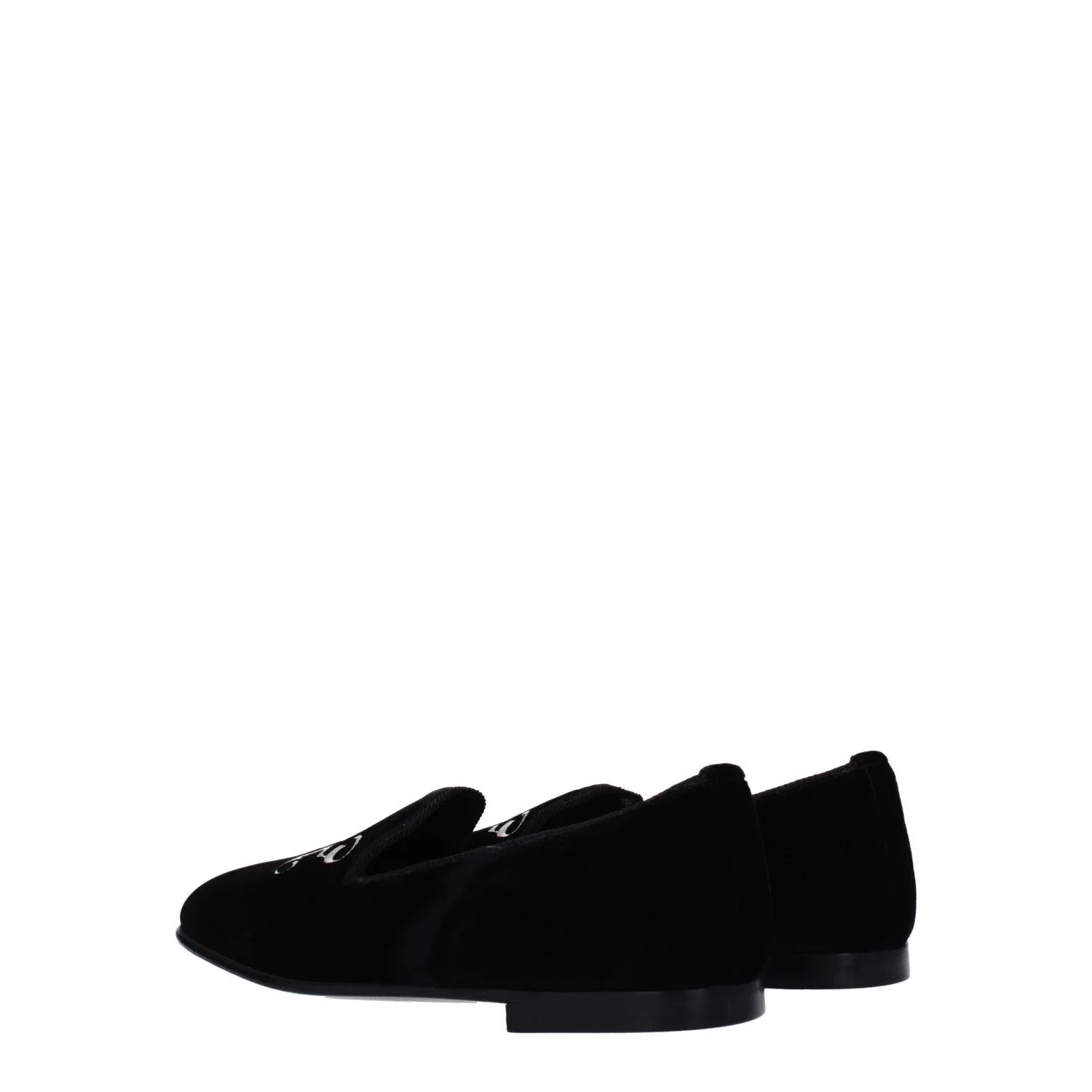 Palm Angels ob1o1e1124 Velvet Loafers in Black Size US 9 / IT 39 - 4 Thumbnail