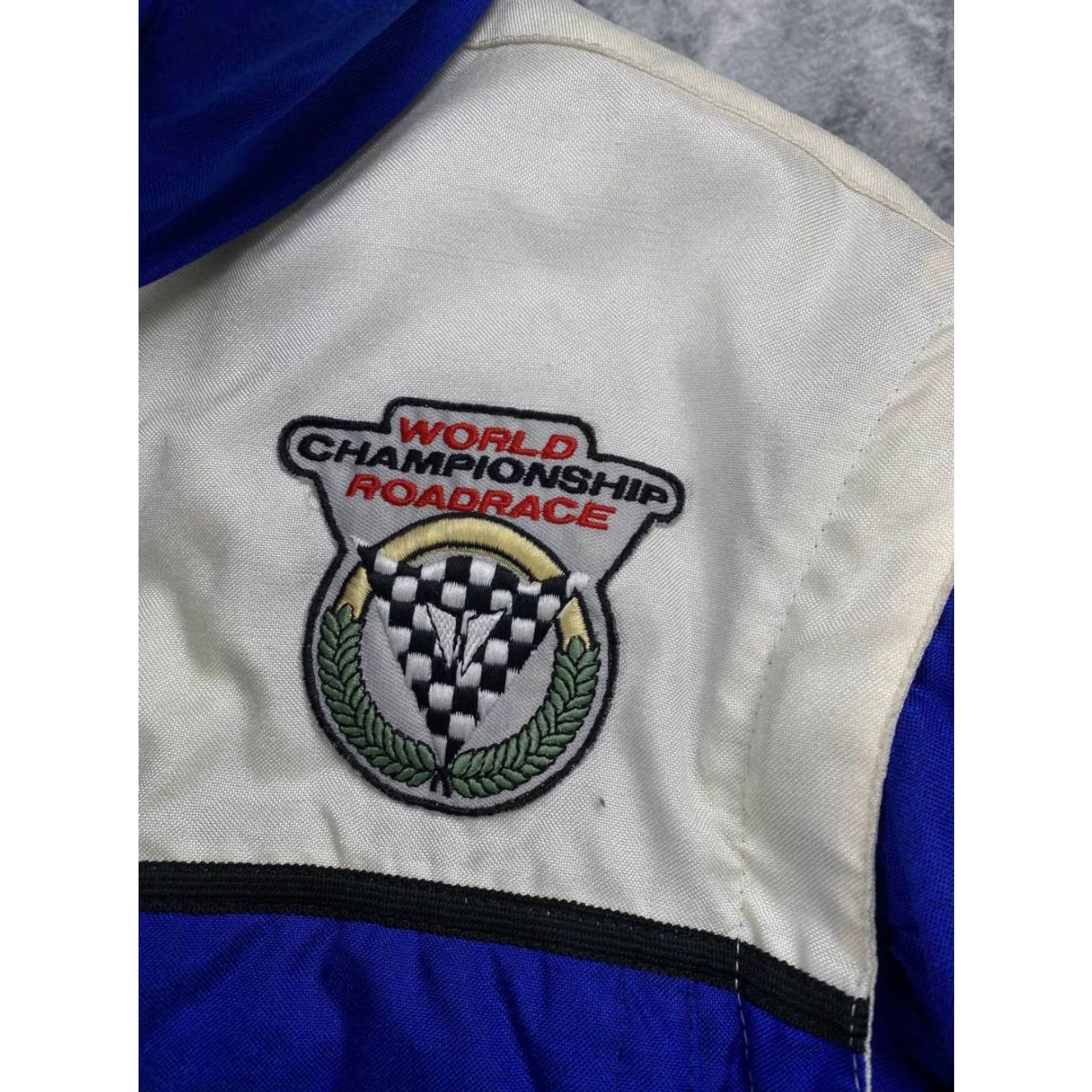 Dainese VINTAGE Dainese World Champion Racing 2 in 1 Bomber Jacket Men Size 46 Blue Size US S / EU 44-46 / 1 - 5 Thumbnail