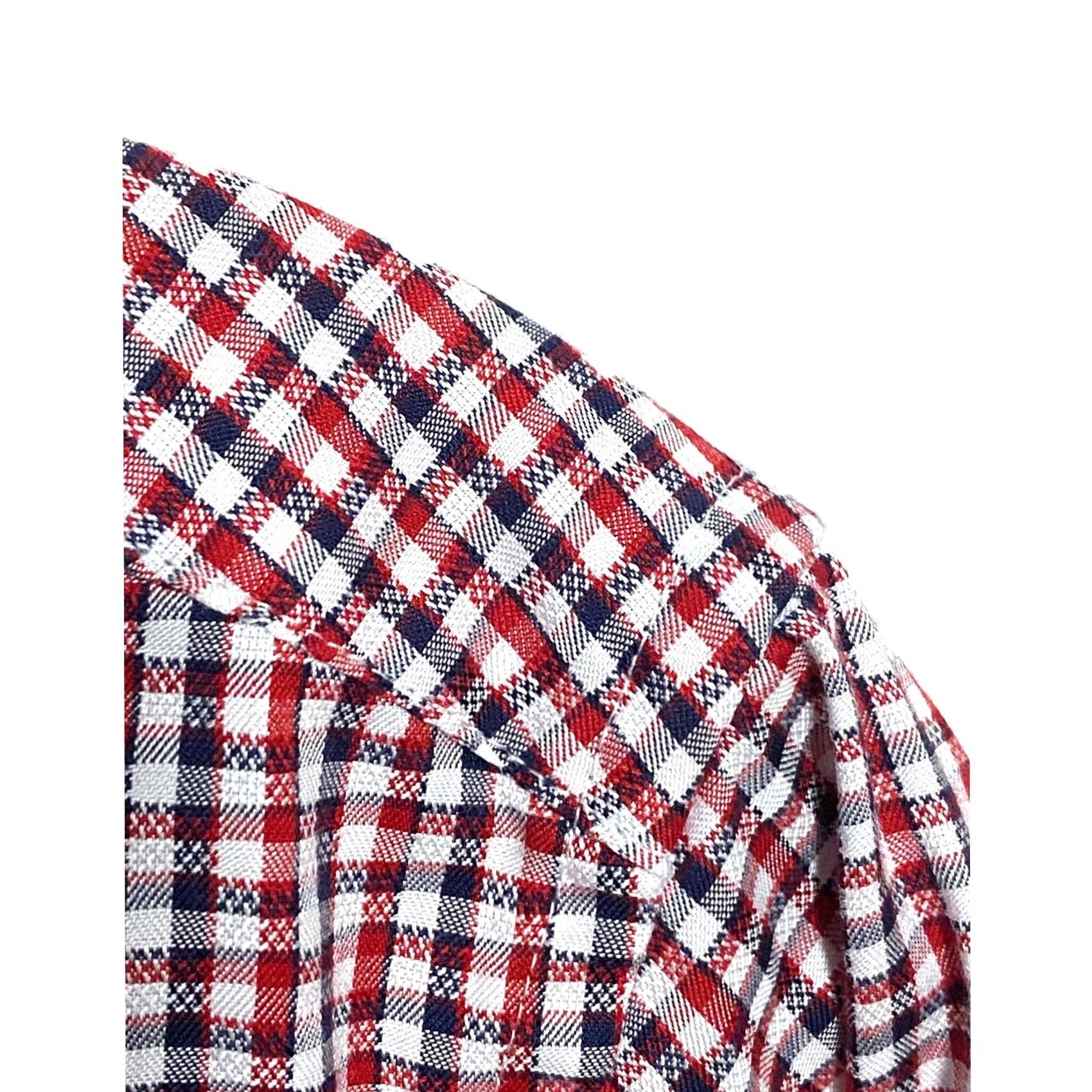 Tommy Hilfiger Tommy Hilfiger Button Shirt Mens XS Red White Blue Check Preppy Classic Workwear Shirts Button-Up Shirt Size US XS / EU 42 / 0 - 4 Thumbnail