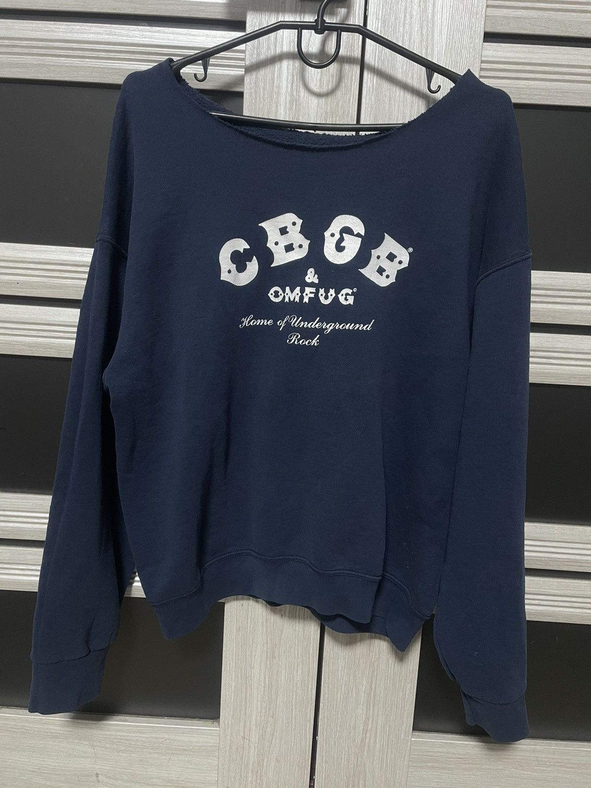 Band Tees Vintage CBGB & OMFUG Rock Underground Rare Sweatshirt 90s Size US XL / EU 56 / 4 - 2 Thumbnail