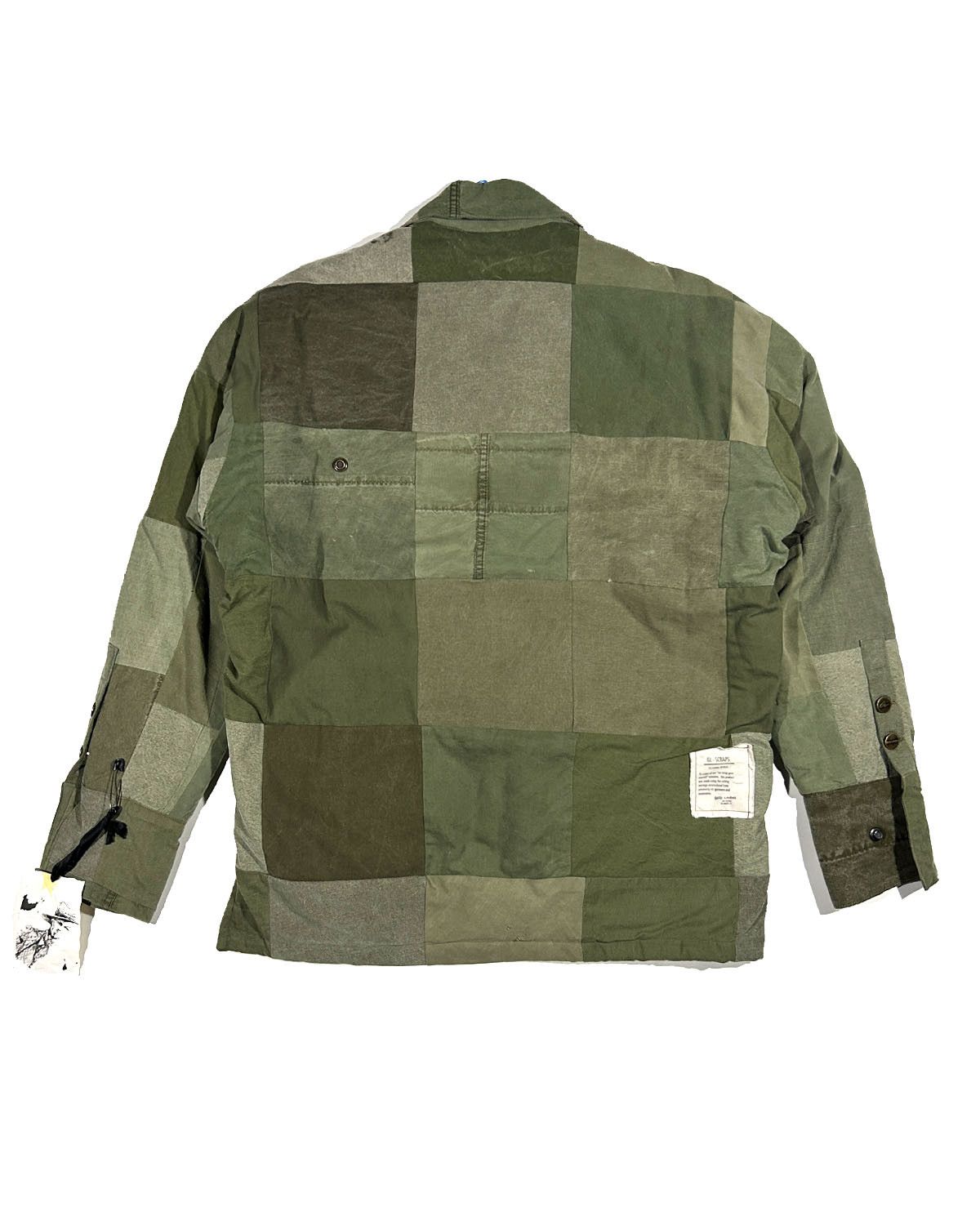 Greg Lauren GREG LAUREN ARMY SCRAPWORK SHERPA LINED JACKET Size US M / EU 48-50 / 2 - 7 Thumbnail