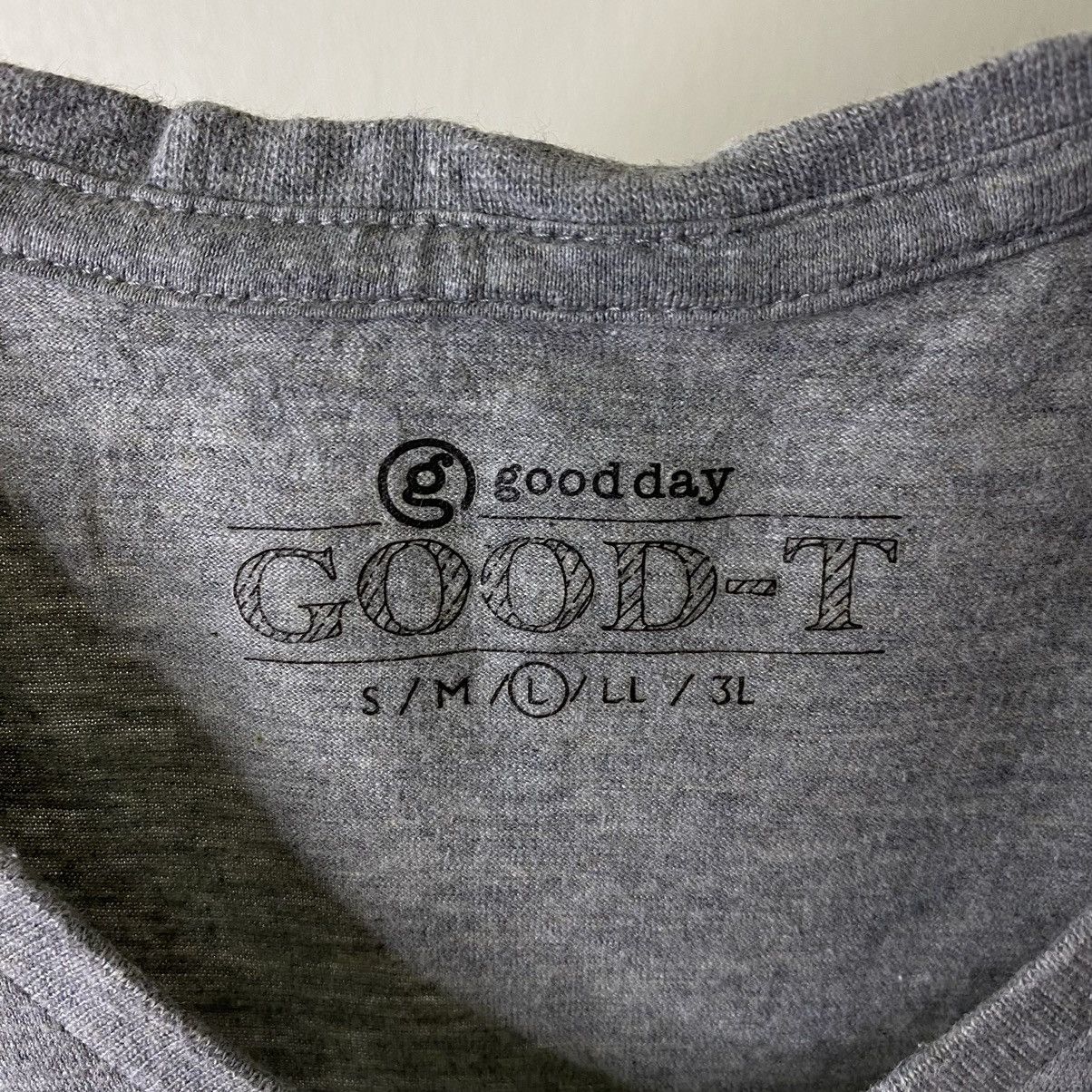 Japanese Brand Good Day Goros Feathers Marcelo Burlon Style Tee Size US M / EU 48-50 / 2 - 3 Thumbnail