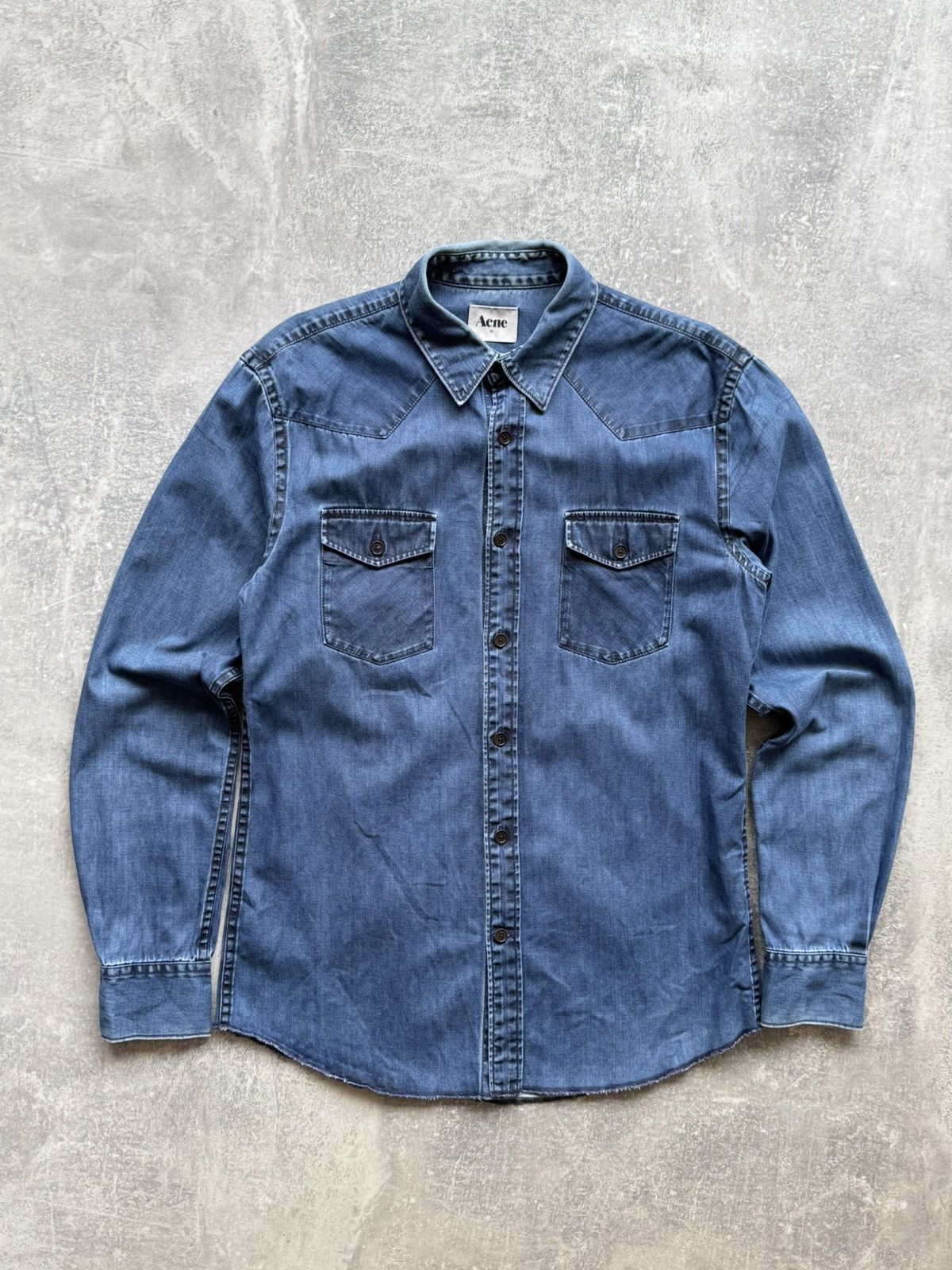 Acne Studios Acne SS11 Denim Shirt Texas Cowboy Size US M / EU 48-50 / 2 - 1 Thumbnail