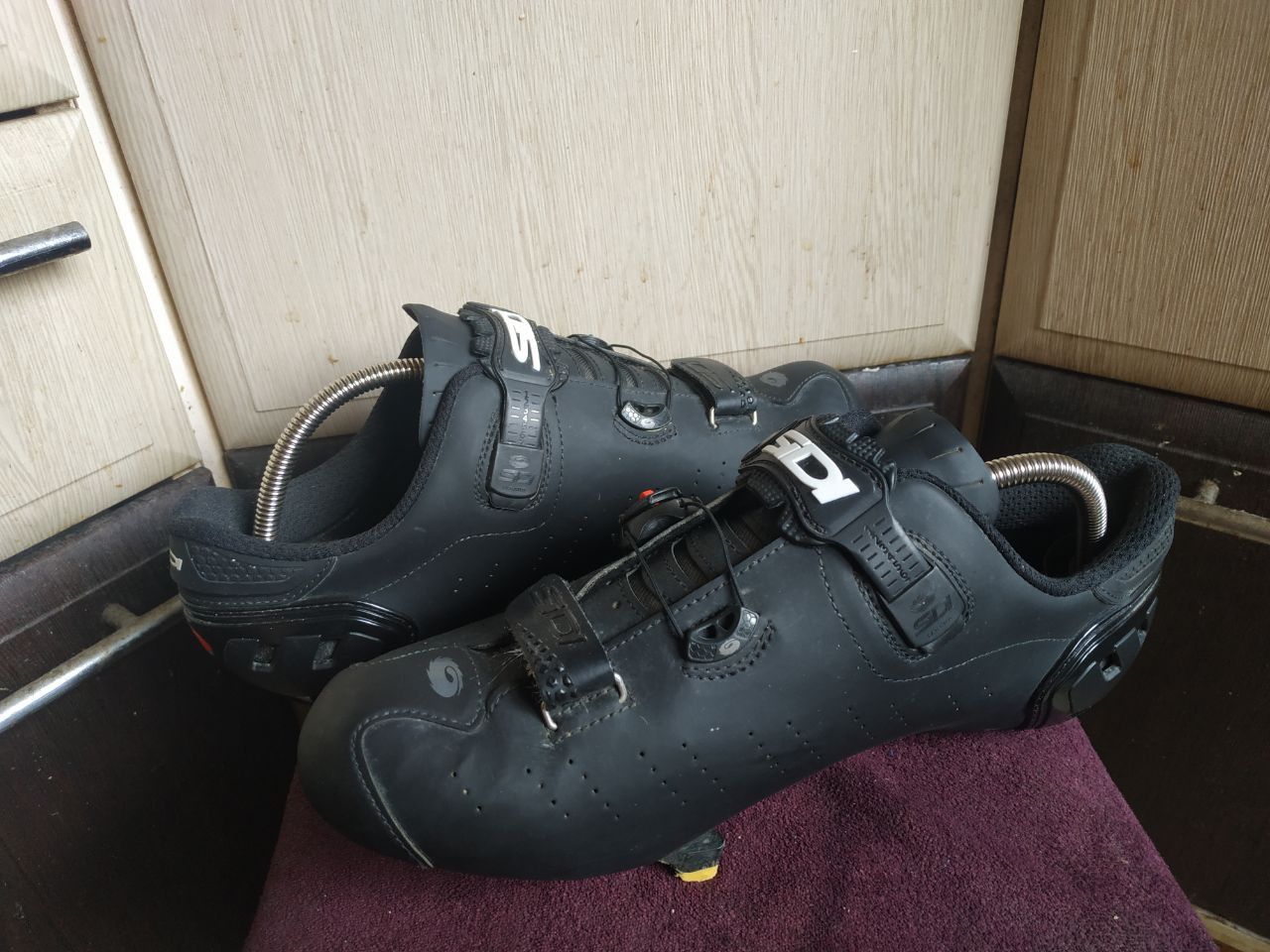Sidi Sidi Shot Carbon Cycling Shoes Black Size 46 Fits 44/27.5cm Size US 11 / EU 44 - 2 Thumbnail
