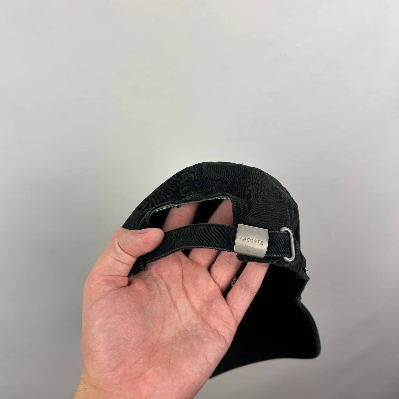 Lacoste Vintage Lacoste cap Black Rap Y2K Size ONE SIZE - 8 Thumbnail