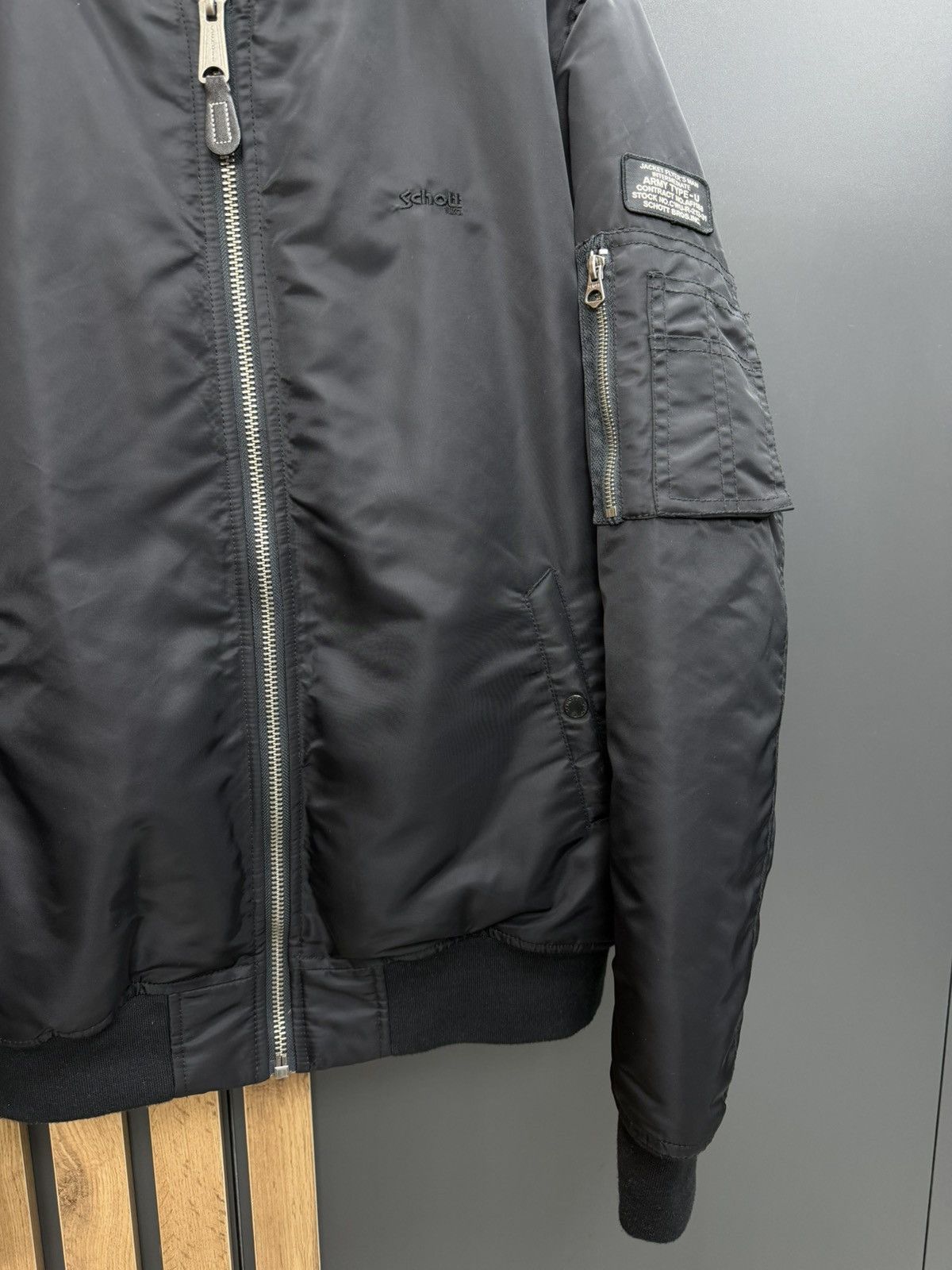 Schott Schott MA-1 Army Type U Bomber Flight Jackett Size XXL Size US XXL / EU 58 / 5 - 5 Thumbnail
