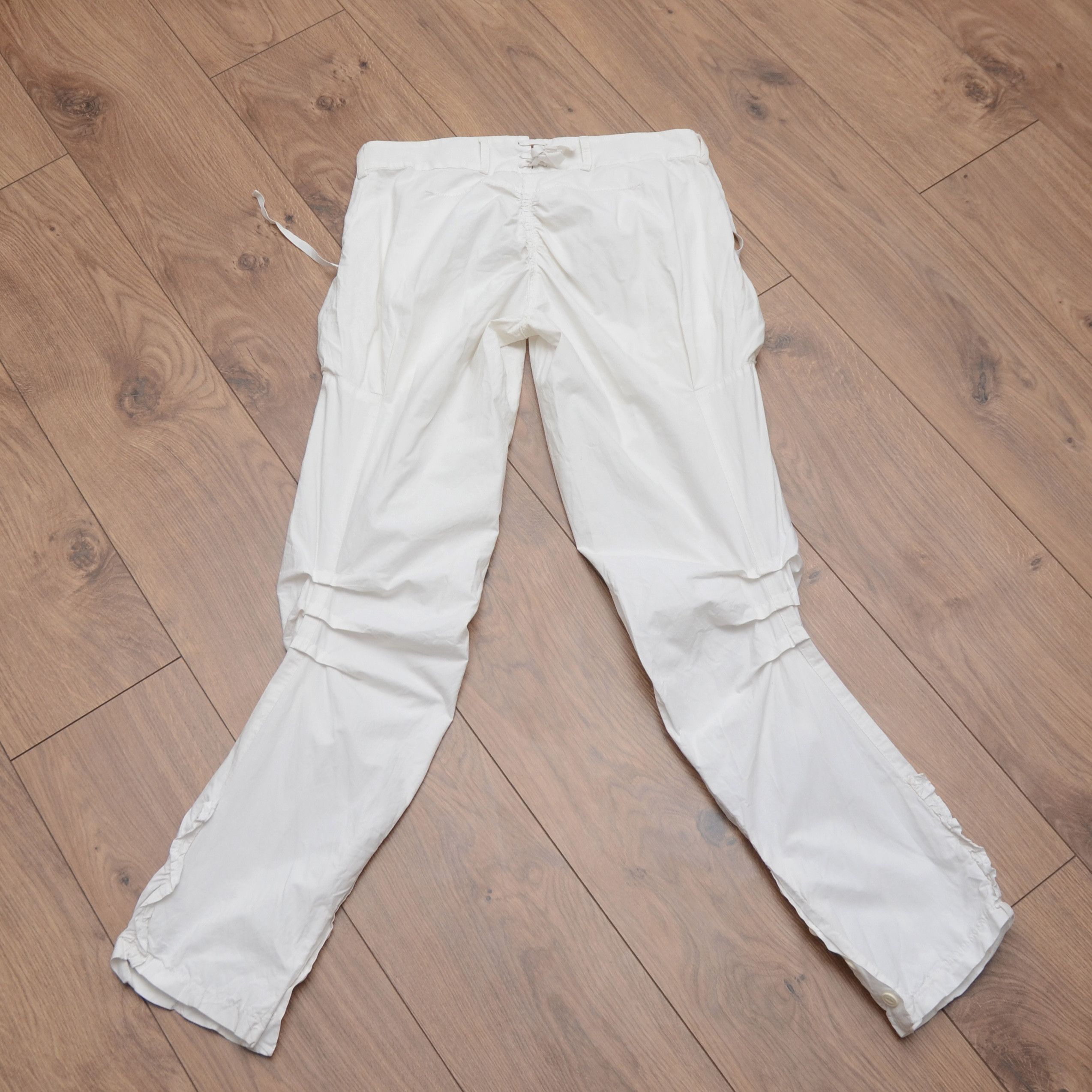 Marithe + Francois Girbaud Vintage 2000s Marithé François Girbaud Pants White Size 29 Size 29" - 1 Thumbnail