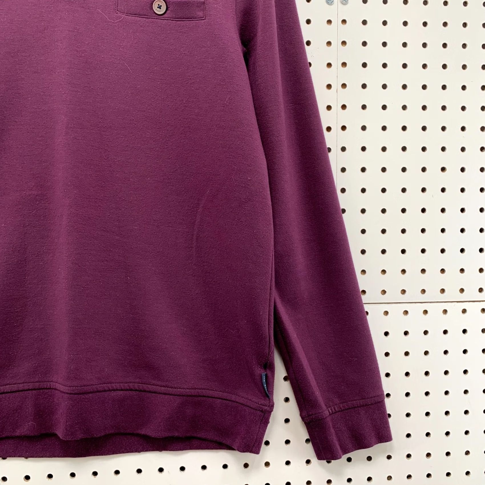 Ted Baker Ted Baker London Sweater Pullover 1/4 Zip Long Sleeve Purple Men’s Size 3 Size US S / EU 44-46 / 1 - 4 Thumbnail