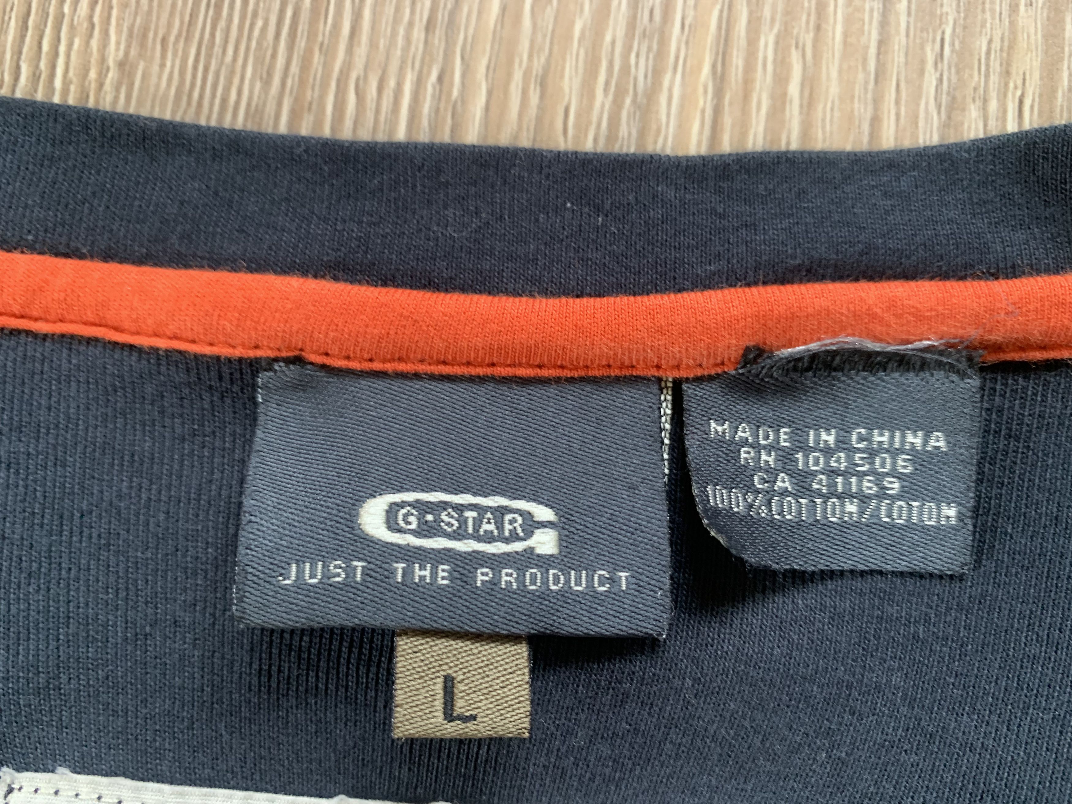 G-Star Men’s Rare Vintage G-Star Raw Cotton Long Sleeve Size US L / EU 52-54 / 3 - 8 Thumbnail