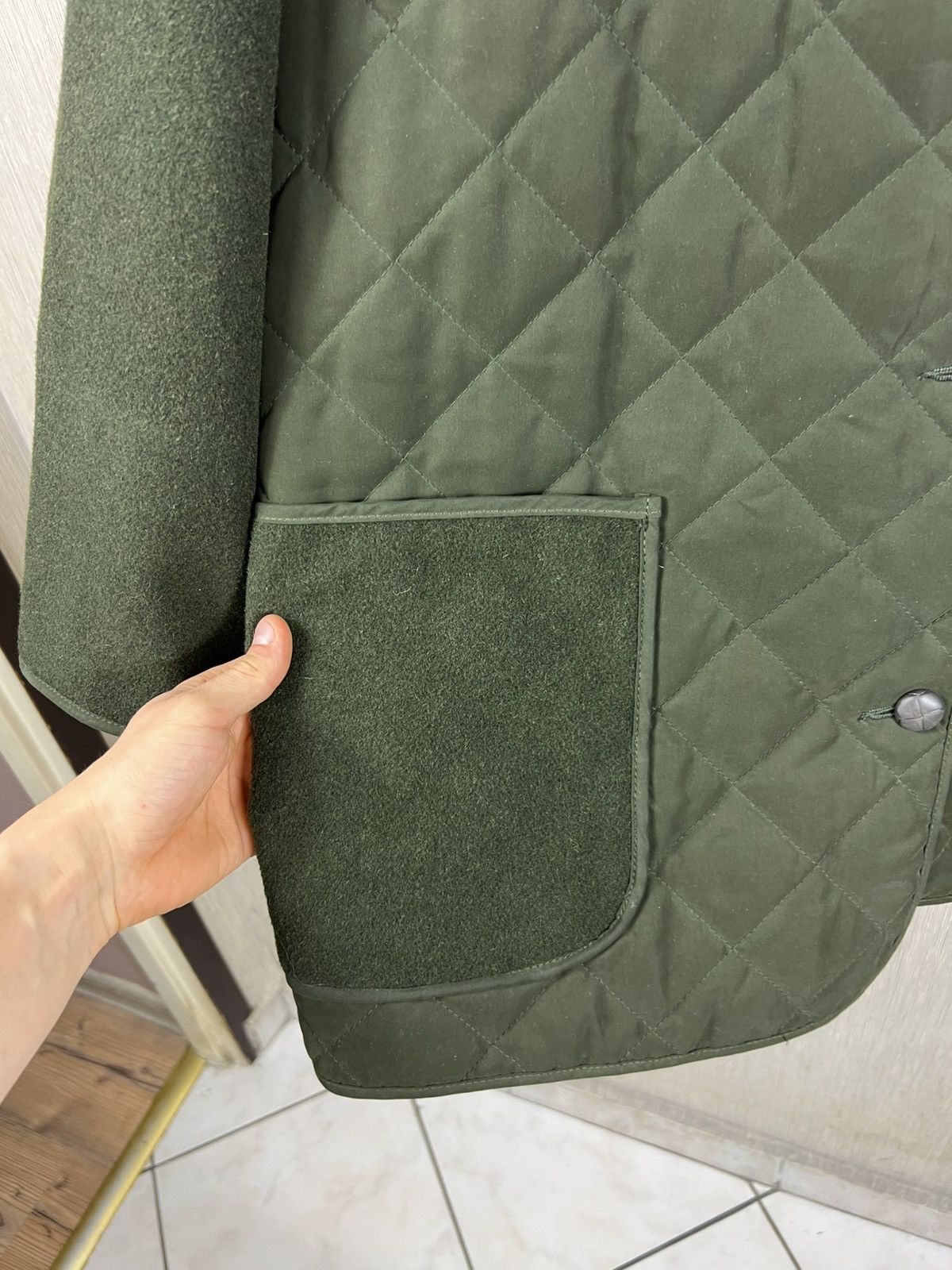 Burberry Vintage 90s Burberrys London quilted nylon coat parka jacket Size M / US 6-8 / IT 42-44 - 11 Thumbnail