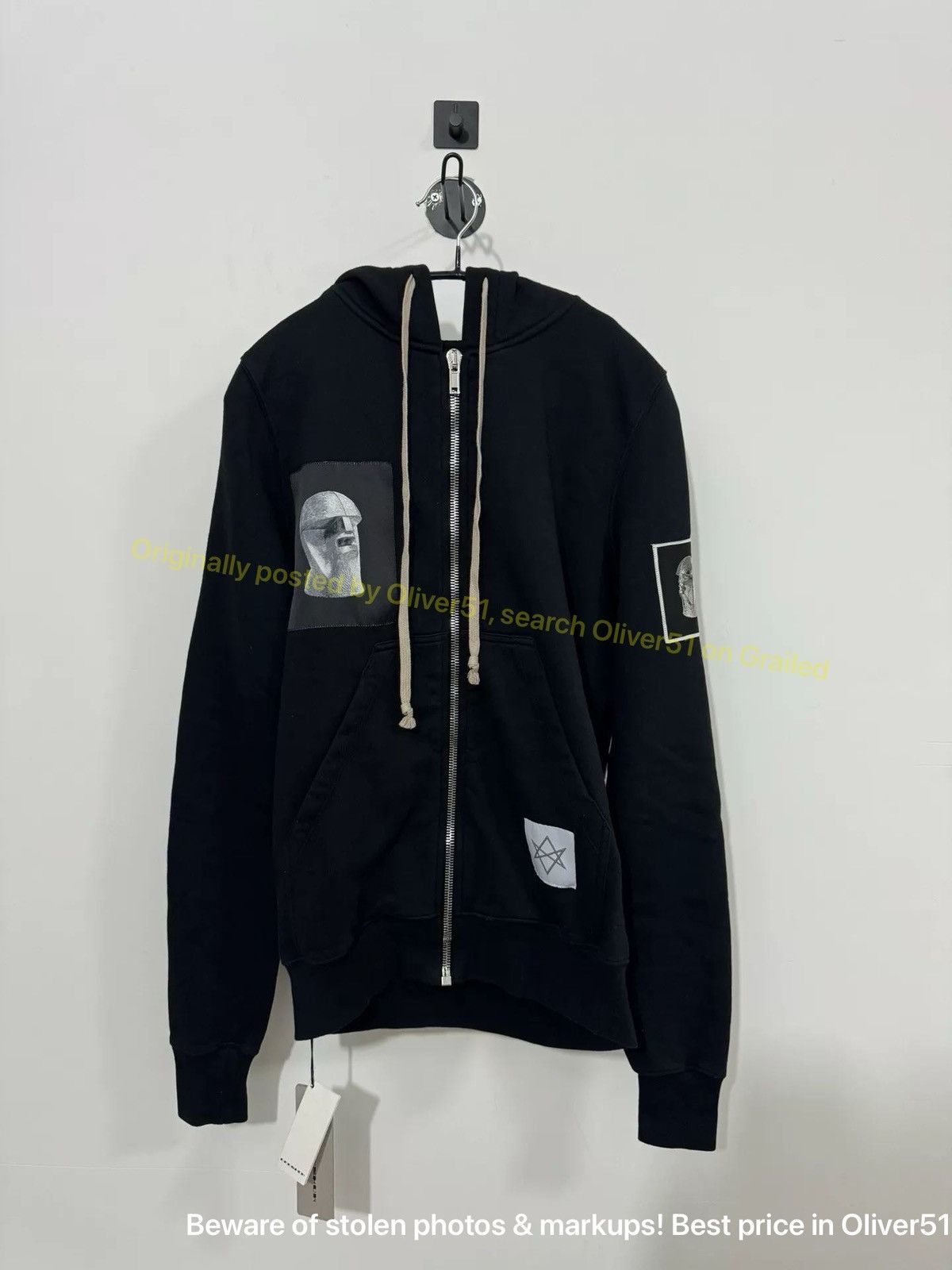 Rick Owens Drkshdw Jason Hoodie | Grailed