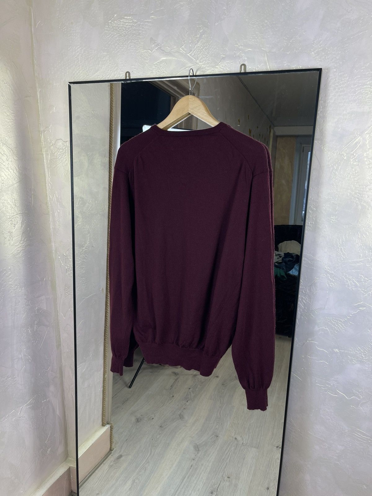 Polo Ralph Lauren Polo Ralph Lauren Premium Merino Wool V-Neck Knit Sweater Size US XL / EU 56 / 4 - 9 Thumbnail