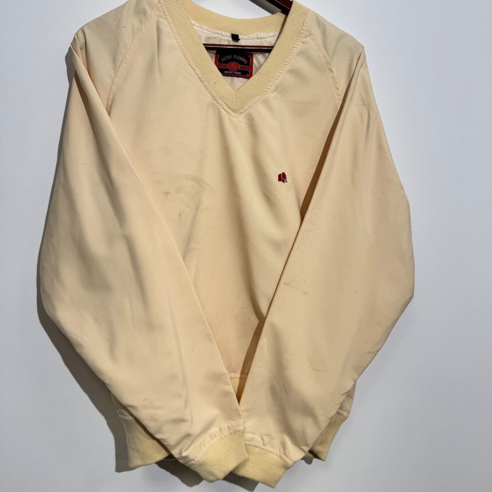 Vintage Peter Fleming Unisex Yellow Cotton Crewneck Size S Washed Size US S / EU 44-46 / 1 - 3 Thumbnail
