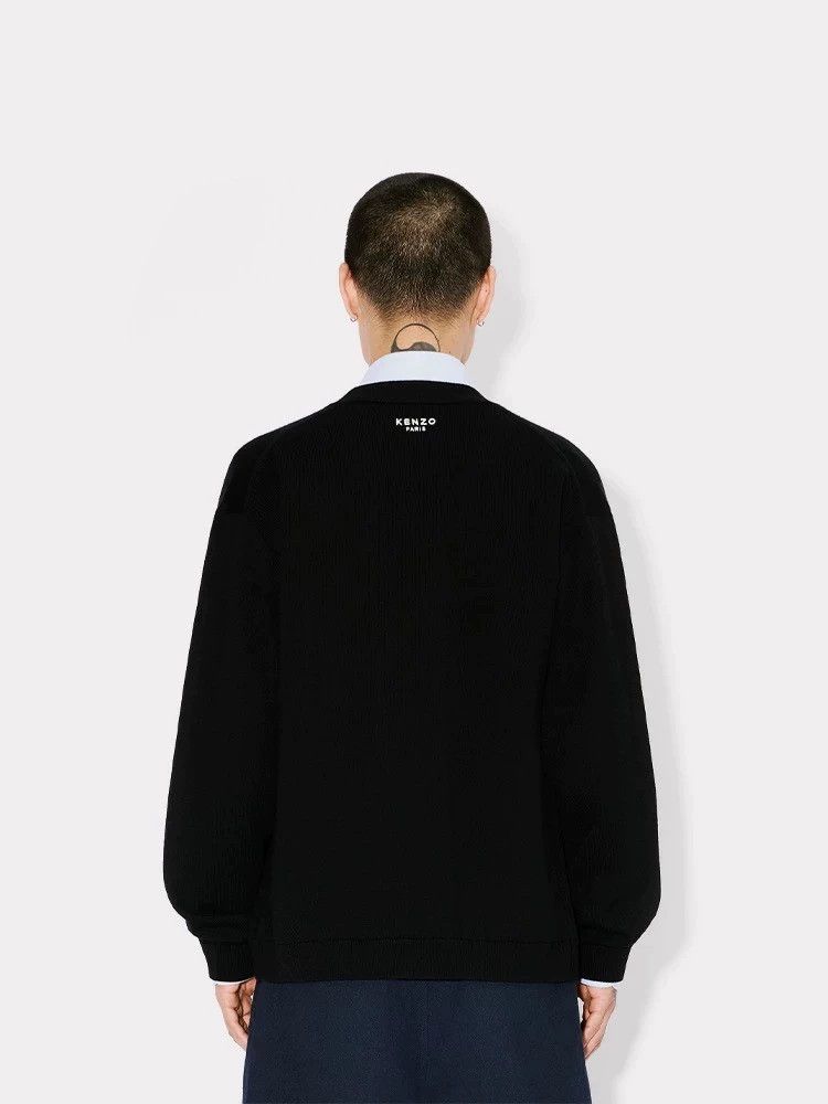 Kenzo KENZO Bauhinia Men's Classic Wool Knit Cardigan Size US XL / EU 56 / 4 - 6 Thumbnail