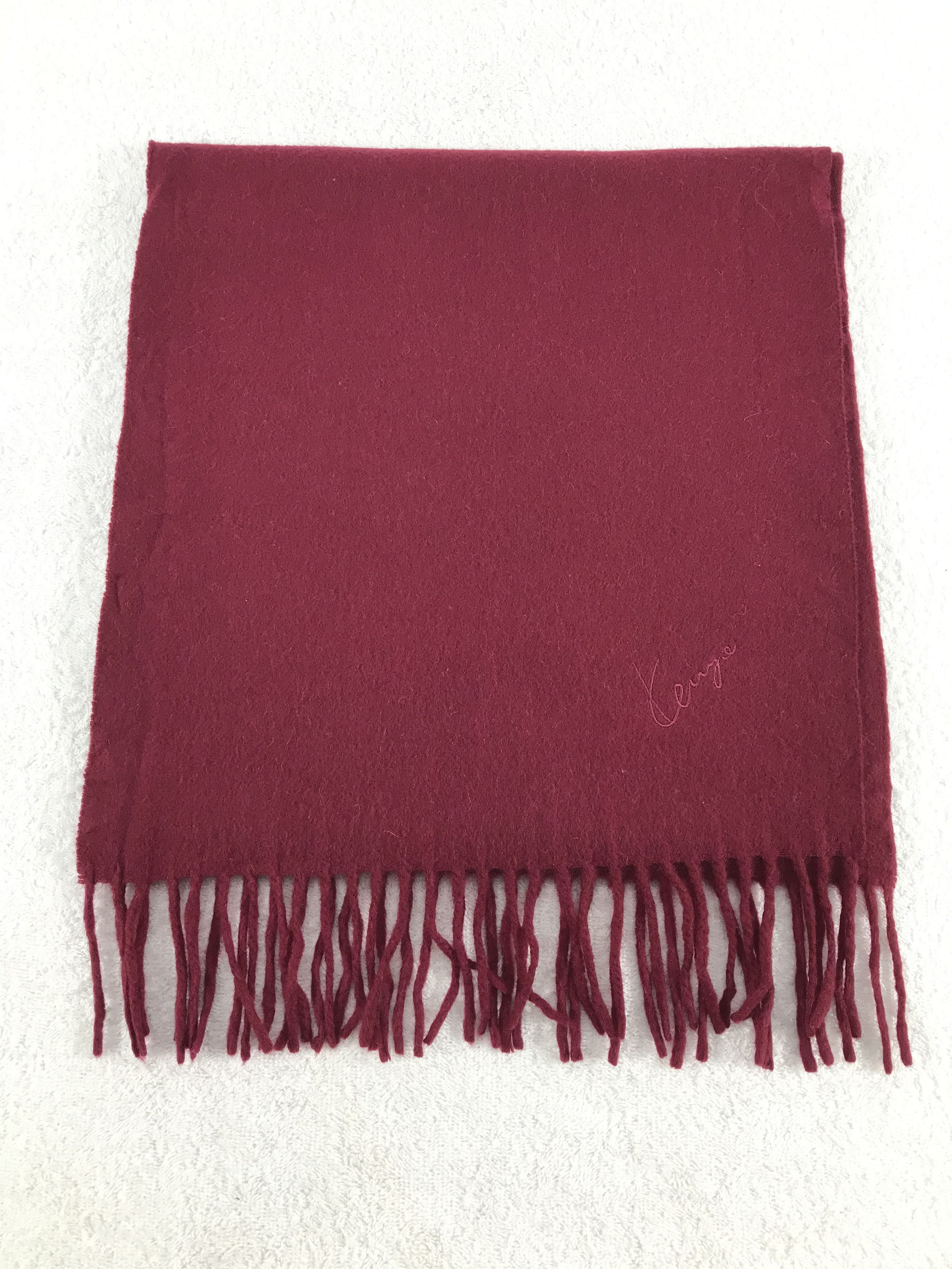 Kenzo × Vintage Kenzo Scarf / Muffler / Neckwear - WW1436 Size ONE SIZE - 2 Thumbnail