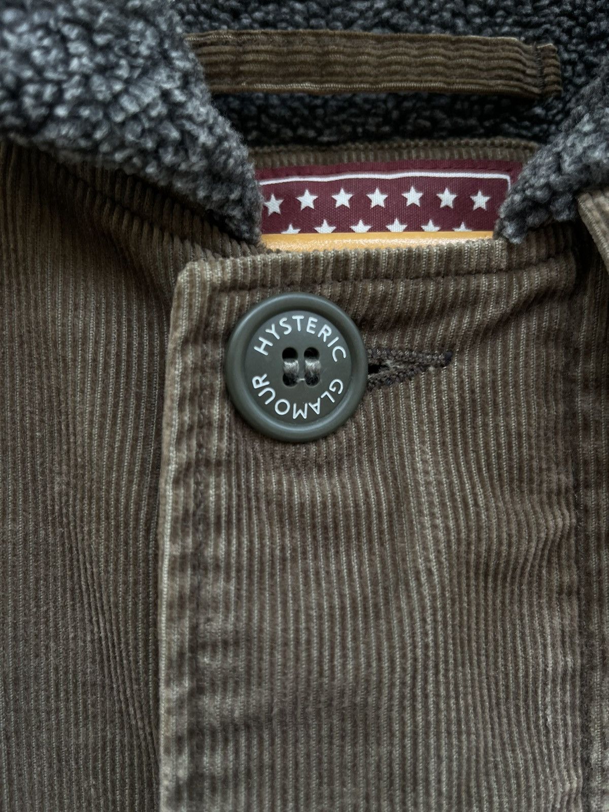 Hysteric Glamour Rare Hysteric Glamour Team Hysteric U.S. Fleece-Lined Jacket Size US M / EU 48-50 / 2 - 6 Thumbnail