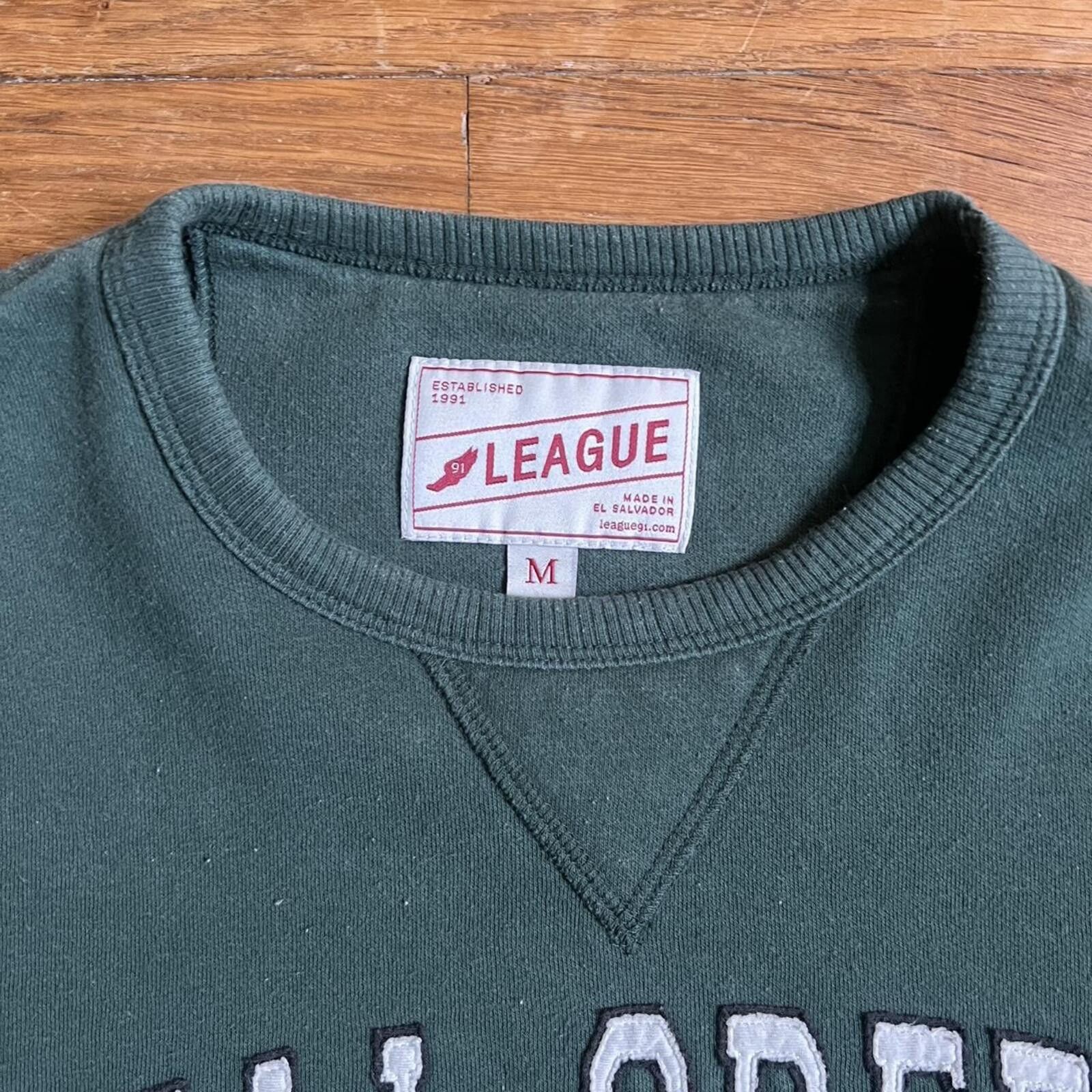 Other League Fall Creek Falls green Crewneck Sweatshirt Size US M / EU 48-50 / 2 - 3 Thumbnail