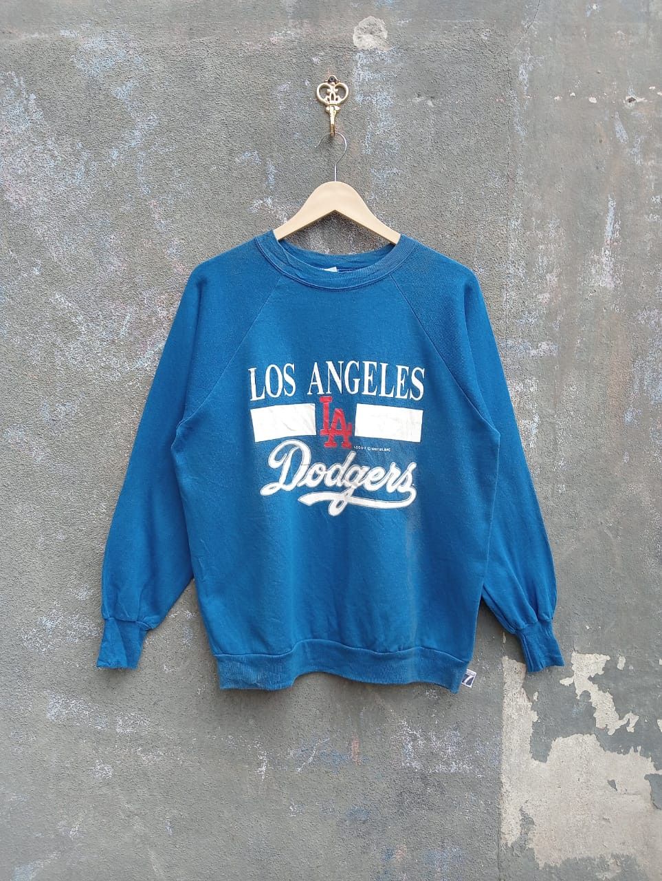 Logo 7 Vintage LA Dodgers Logo 7 MLB Sweatshirt Size US L / EU 52-54 / 3 - 1 Thumbnail
