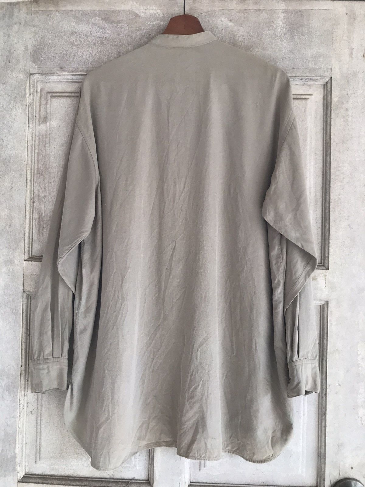 Yohji Yamamoto Rusty Y’s for men mandarin colar pullover button shirt Size US M / EU 48-50 / 2 - 2 Thumbnail