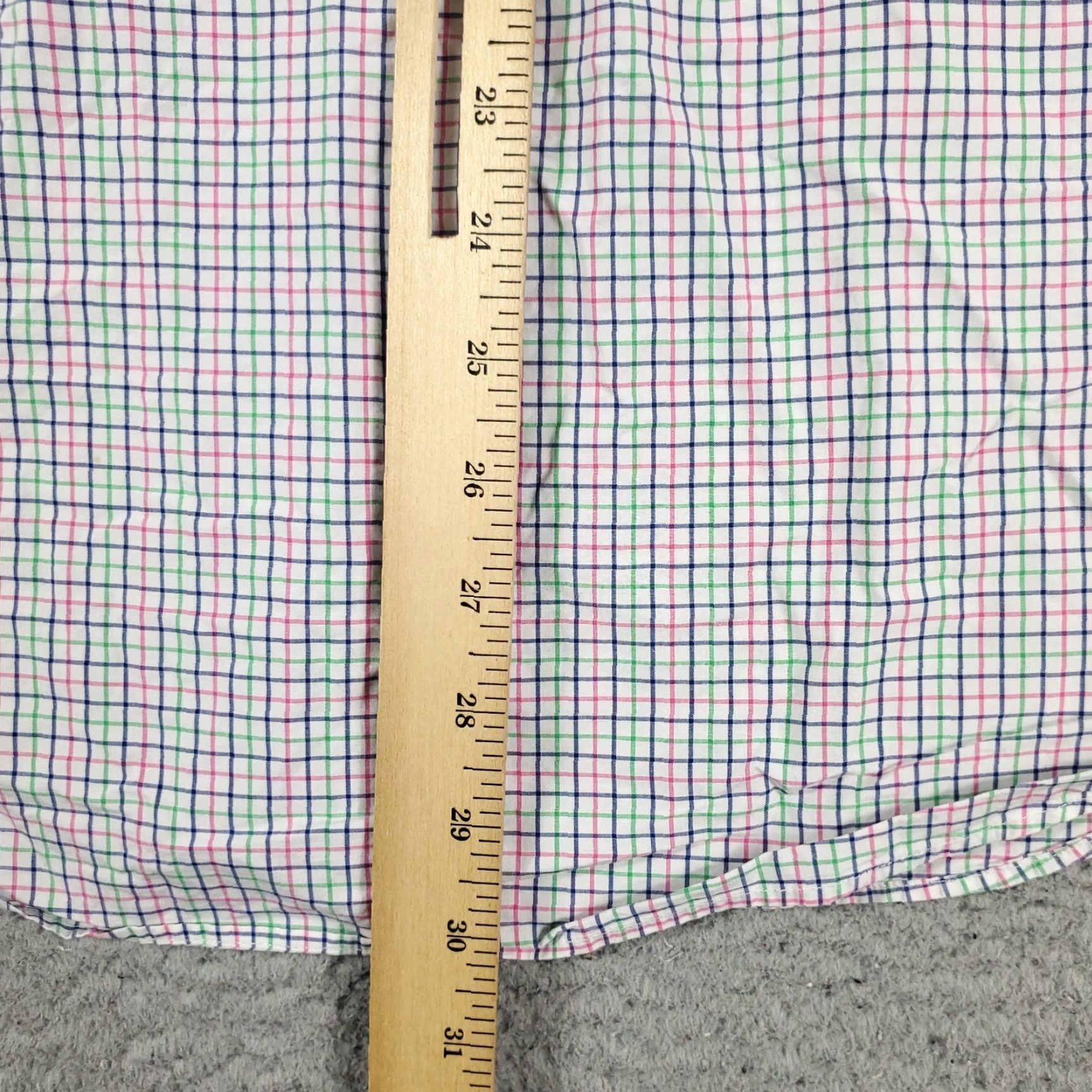 Ralph Lauren Ralph Lauren Shirt Men L Blue Green Check Pony Button-Up Long Sleeve Regular Fit Size US L / EU 52-54 / 3 - 7 Thumbnail