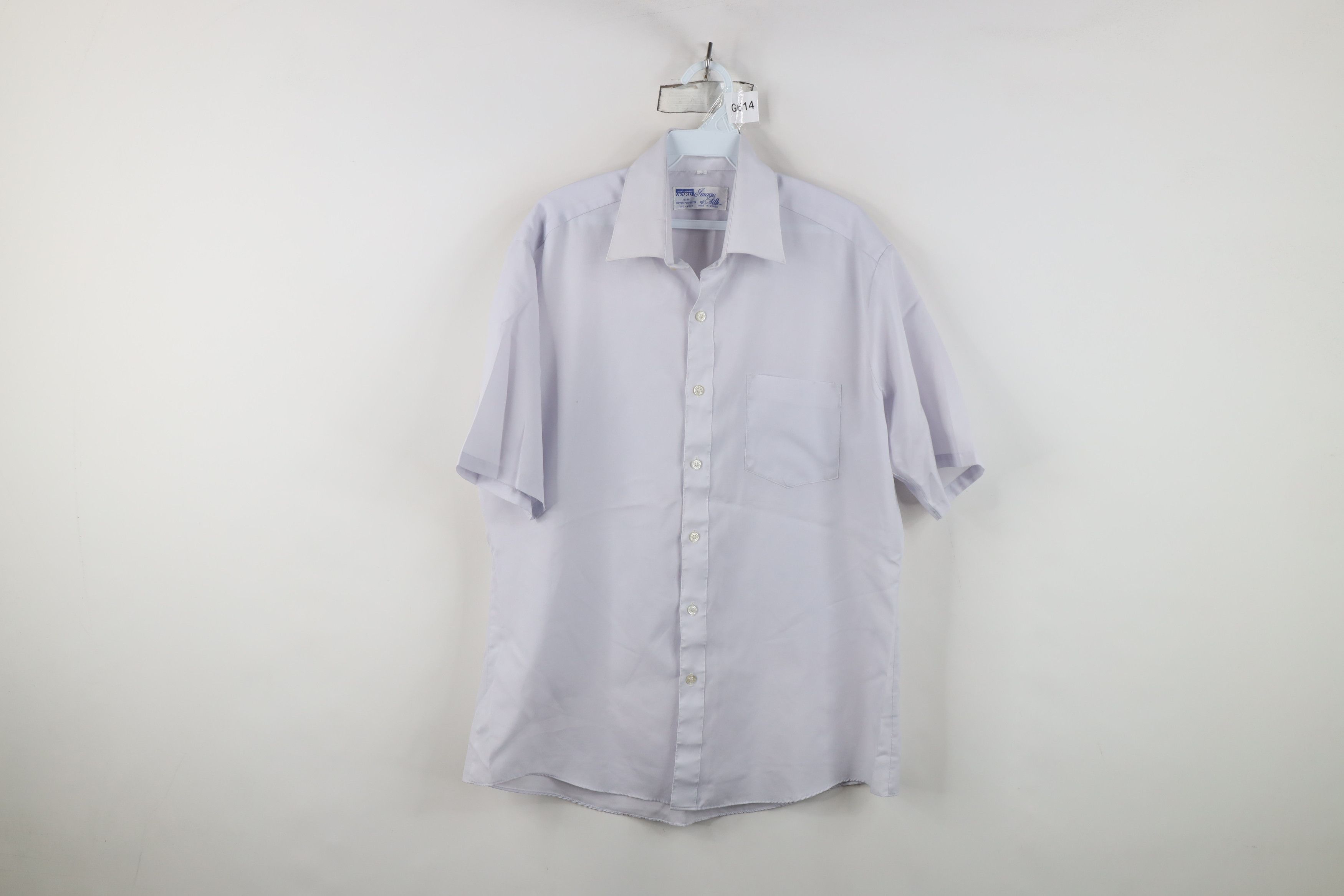 Vintage Vintage 70s Streetwear Short Sleeve Collared Button Shirt Size US M / EU 48-50 / 2 - 1 Thumbnail