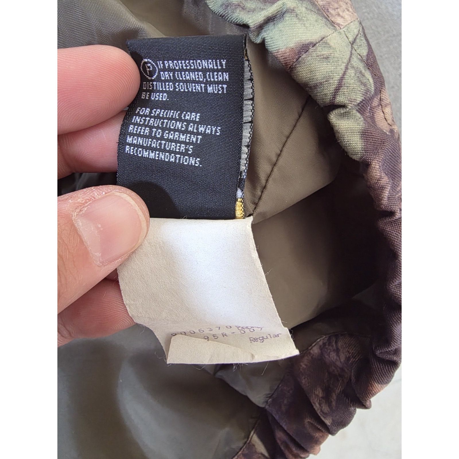 Cabelas Vintage Cabelas Jacket Mens Size XL Advantage Camo Gore-Tex Size US XL / EU 56 / 4 - 7 Thumbnail