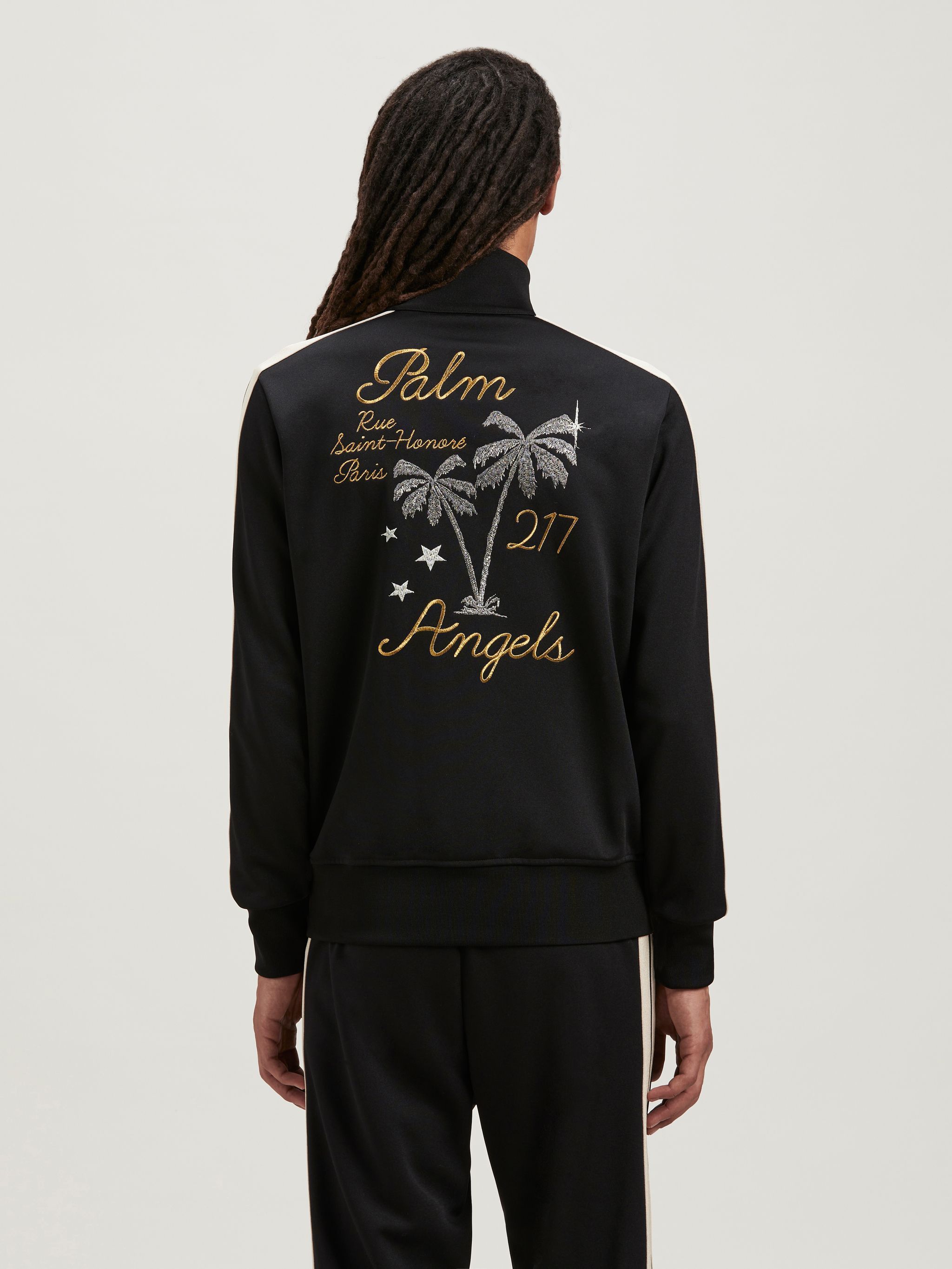 Palm Angels o1in1s1024 Q:1 / Palm Paris Track Jacket in Black Size US S / EU 44-46 / 1 - 2 Thumbnail