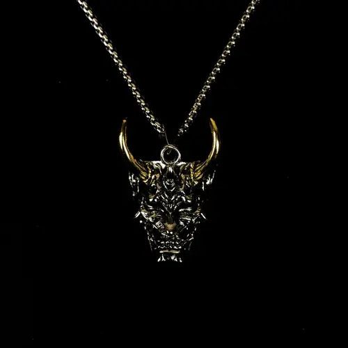 Jewelry Chiharu x Ryoko Demon Pendant Necklace Punk Chain Size ONE SIZE - 3 Thumbnail